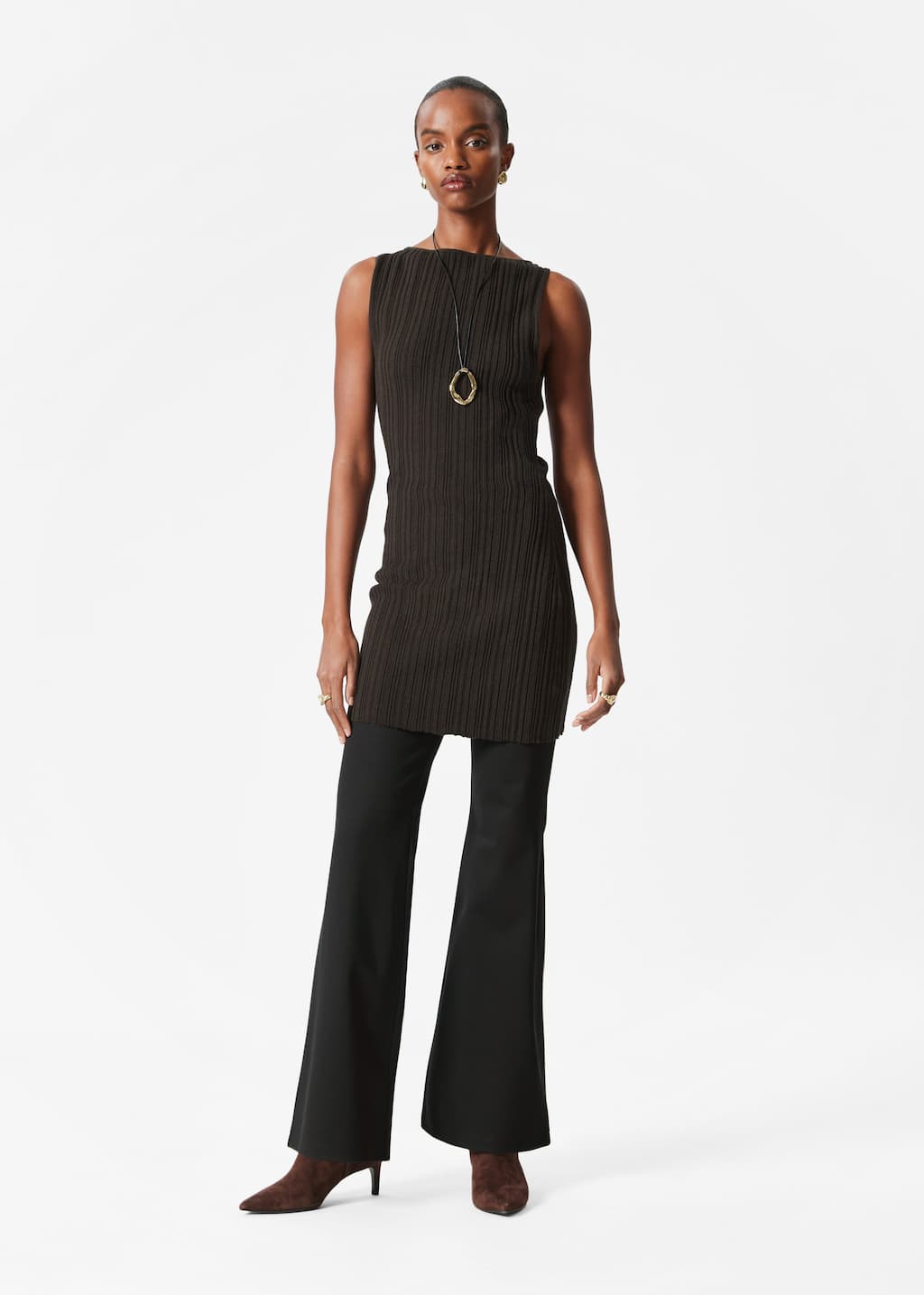Image of Kick-Flare Trousers