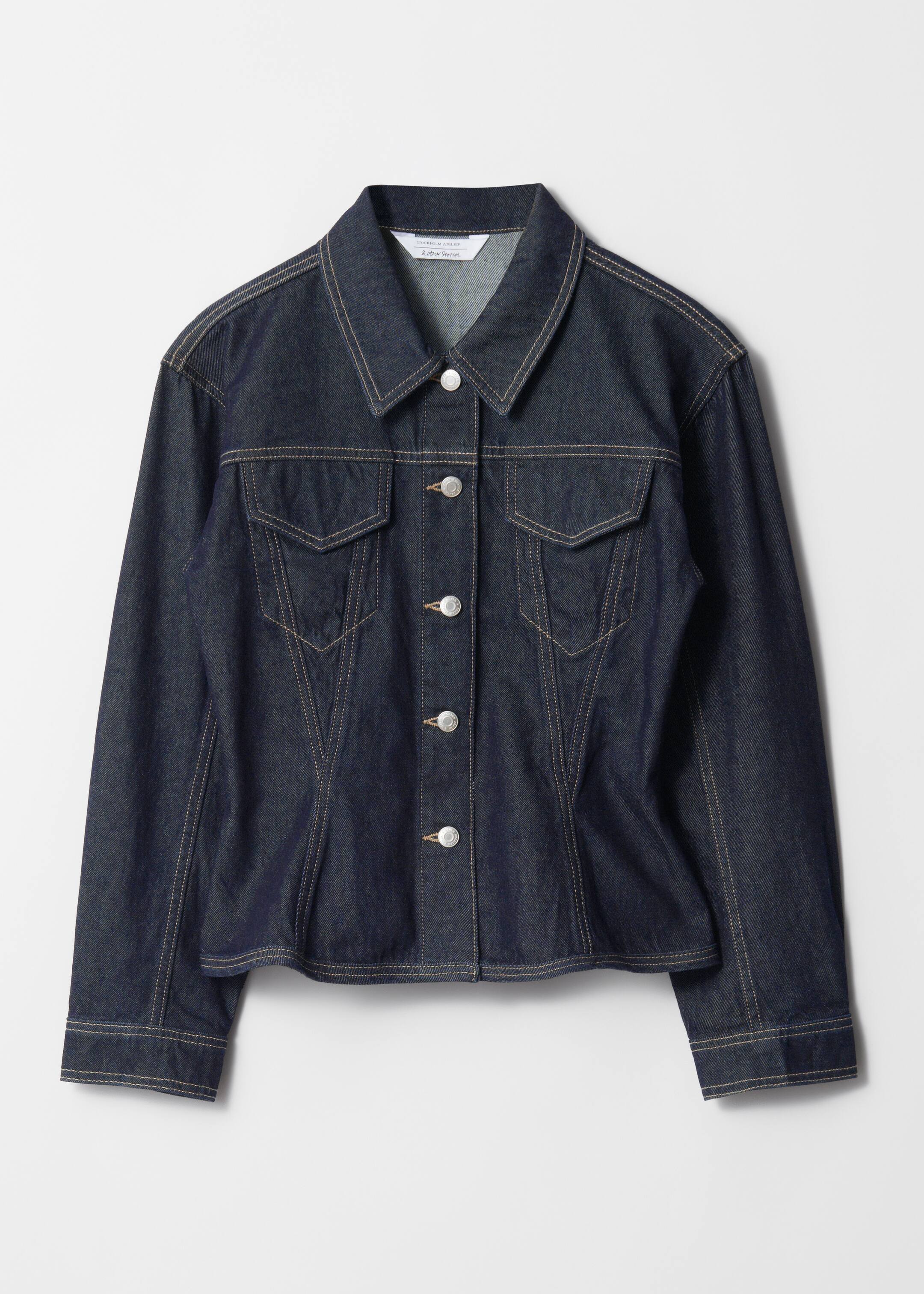 View larger image: Tailored Denim Jacket - Blue - Ladies | H&M GB 1