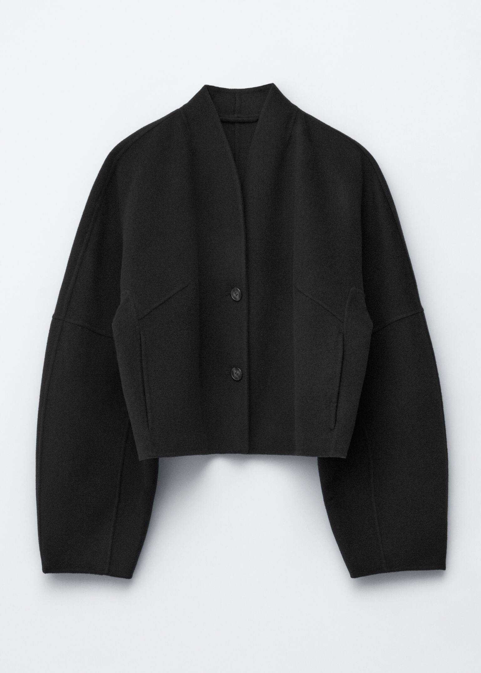 Wool Doublé Jacket - Black - 2