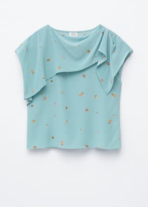 Dove Blue/Floral