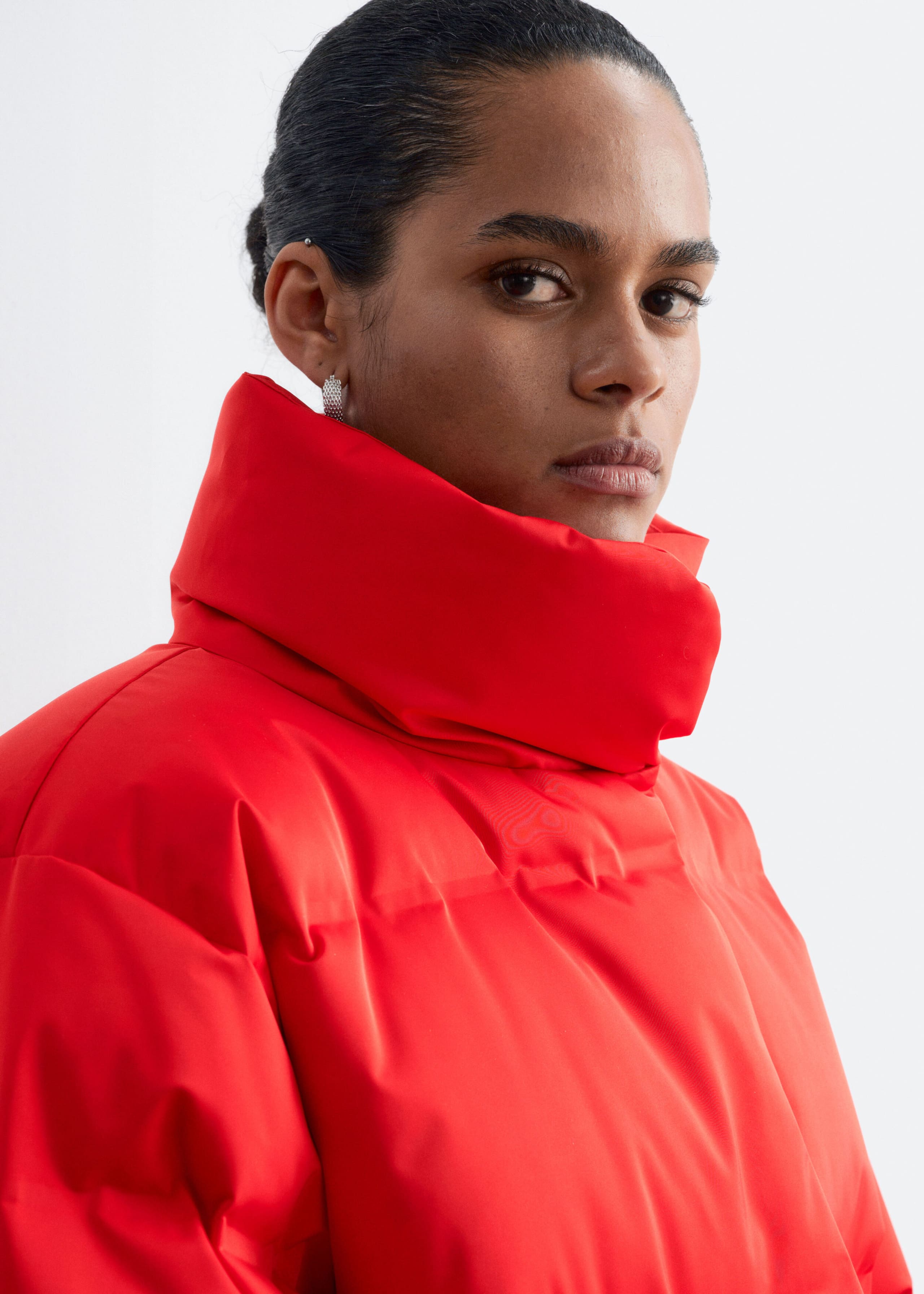 Down Puffer Jacket - Mole - Lookbook