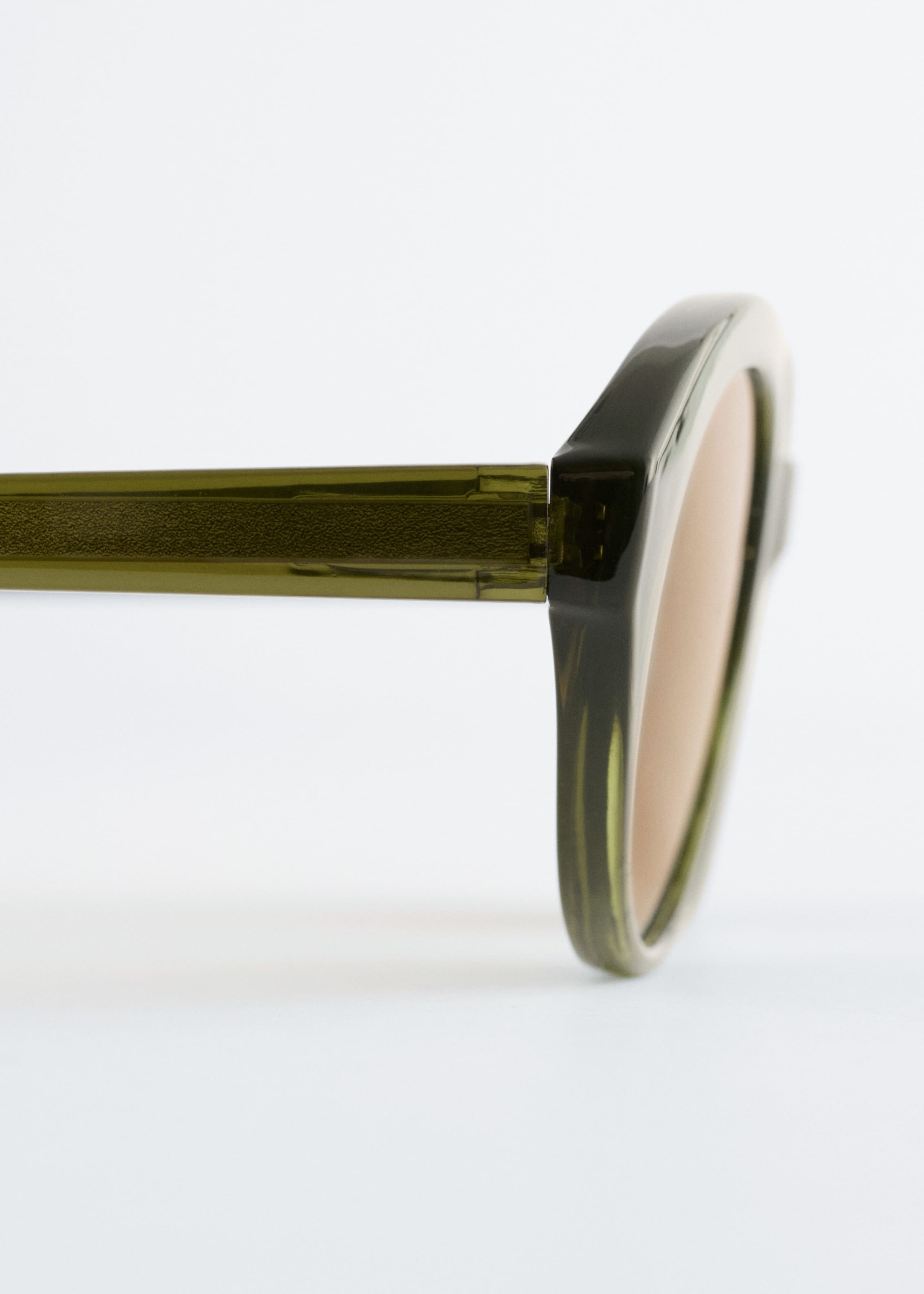 Image of Oval-Frame Sunglasses