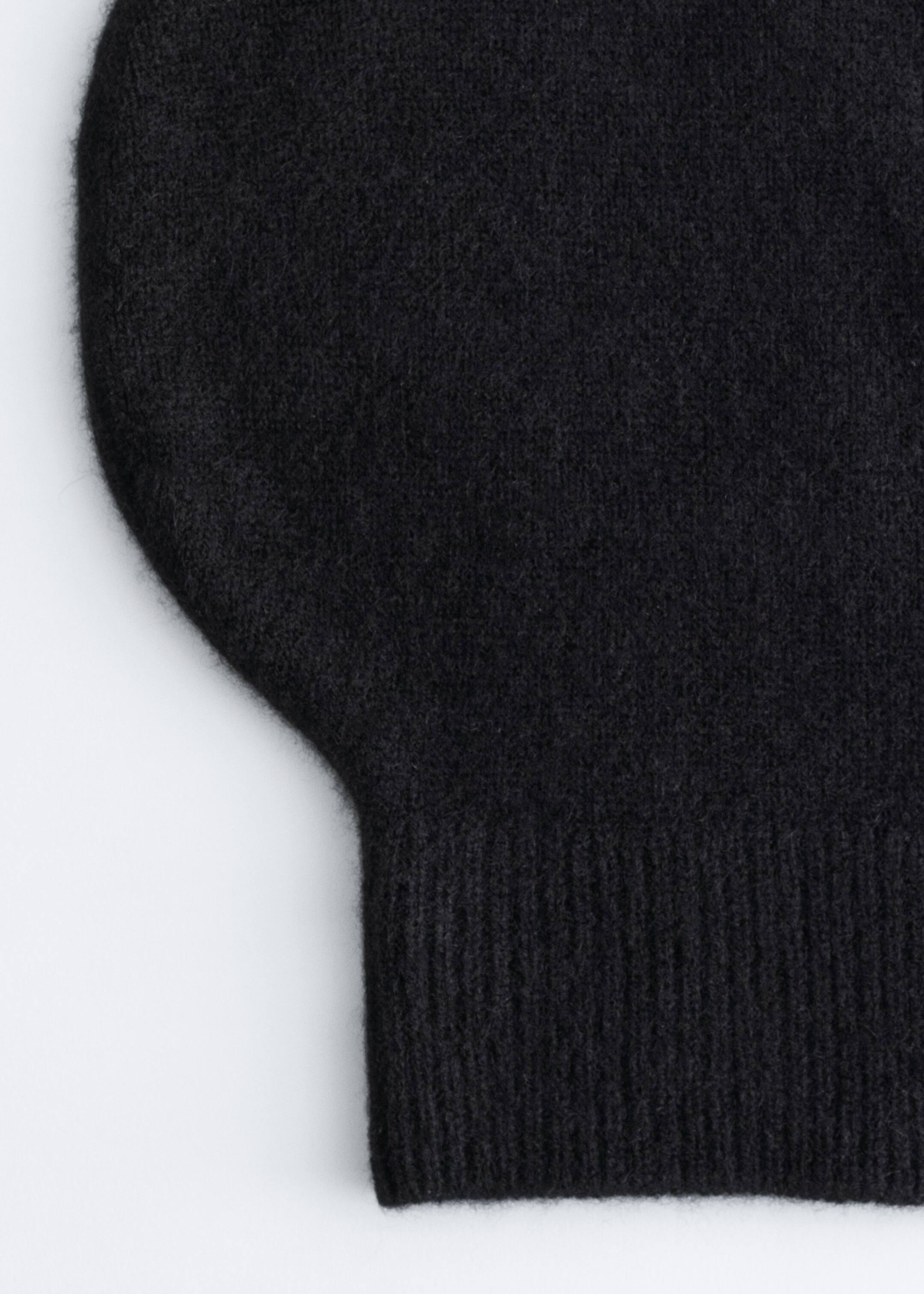 View larger image: Fitted Cashmere Hood - Black - Ladies | H&M GB 4