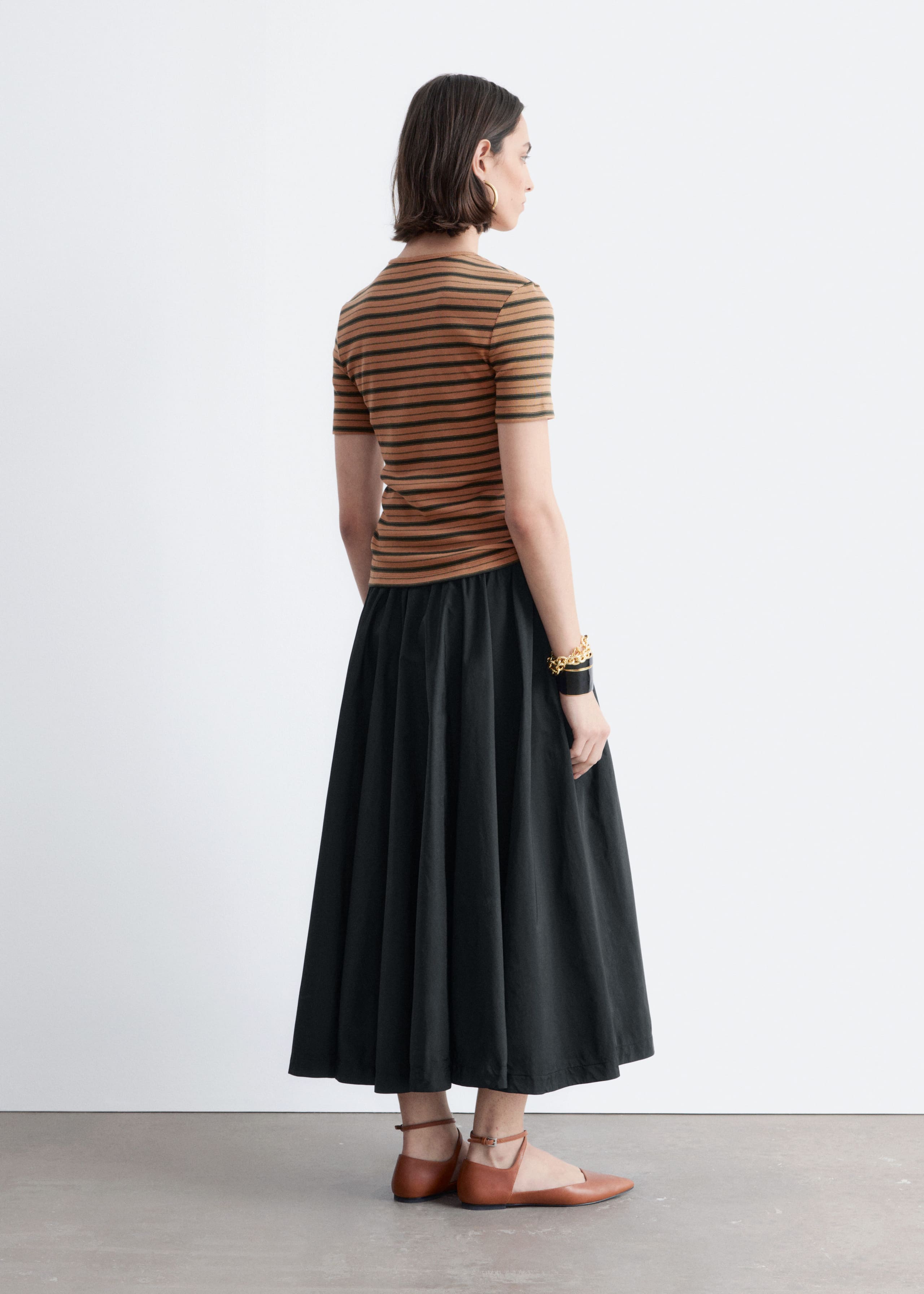 Image of Ribbed T-shirt