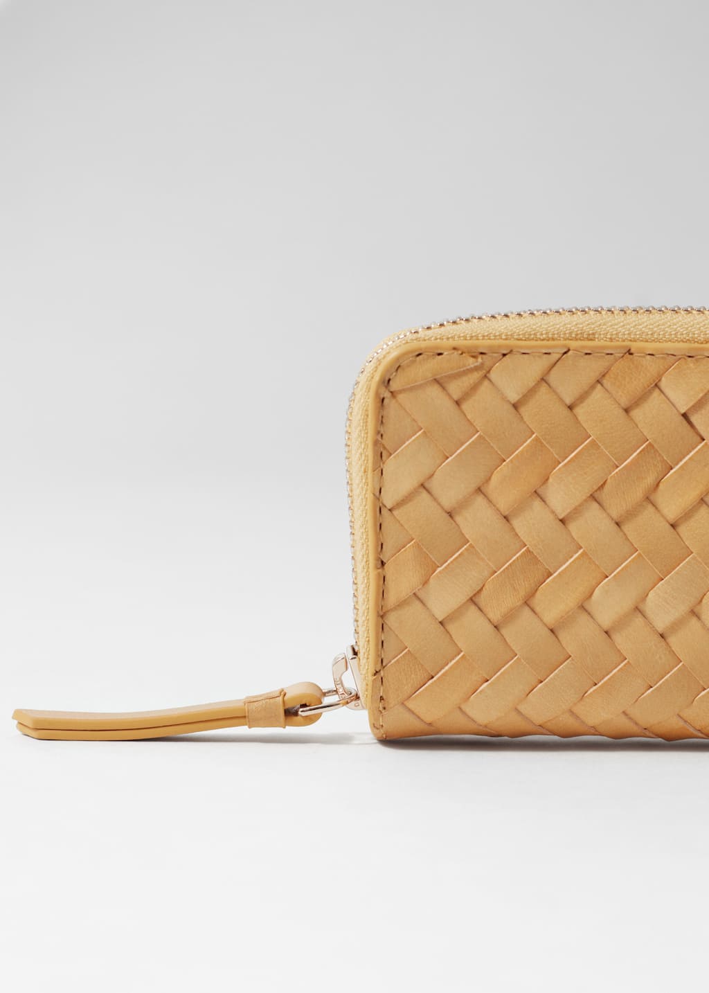 Image of Braided Leather Wallet