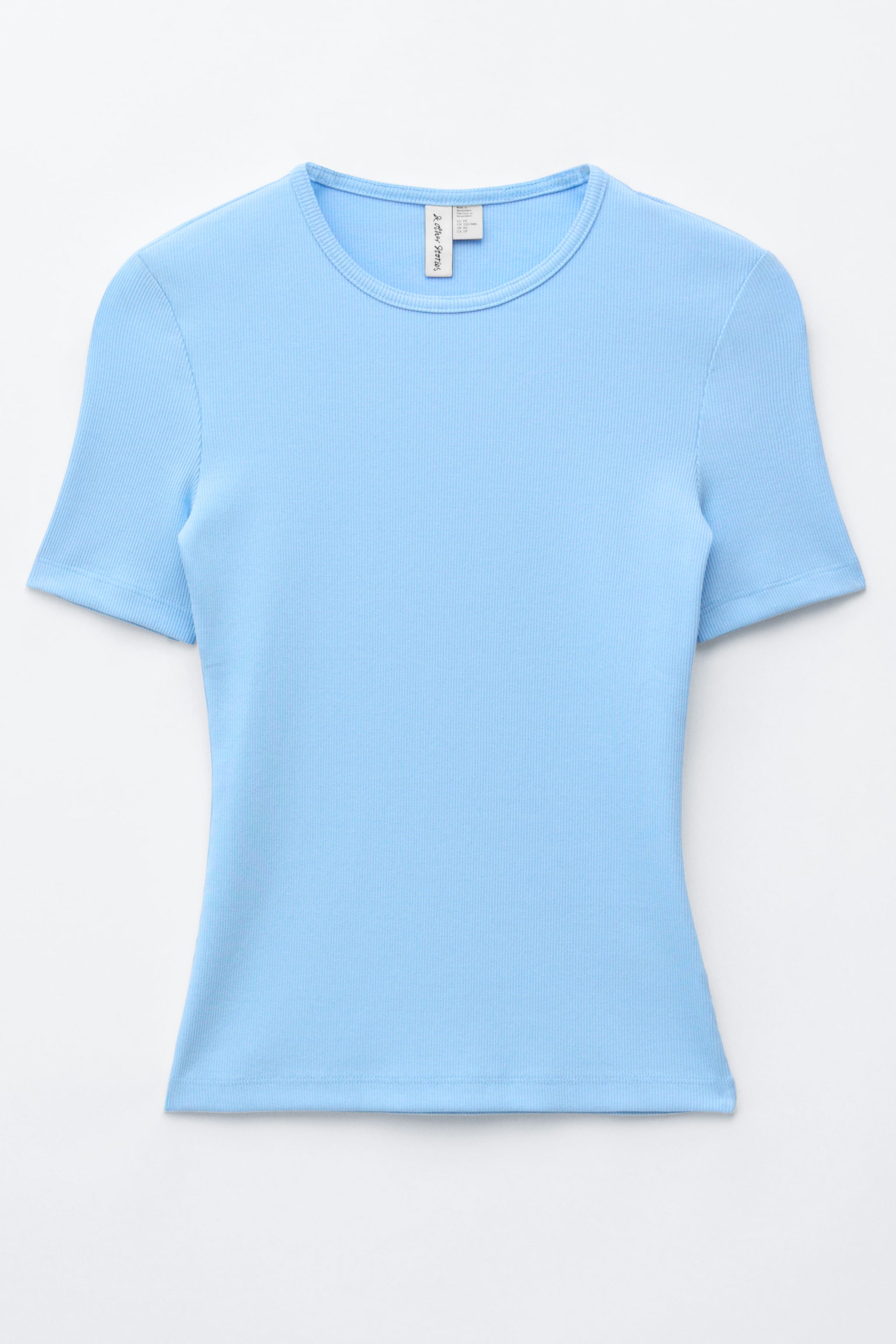 Žebrované tričko - Light Blue/Hnědá/pruhy/Pink/Tmavě Hnědá/Bílá/Béžová/Tmavě zelené/béžové proužky - 1