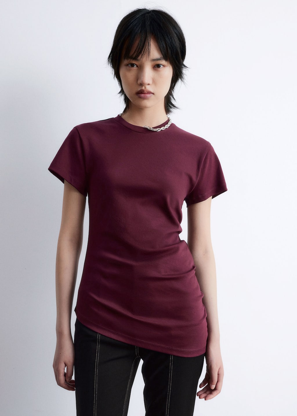Image of Asymmetrisk t-shirt