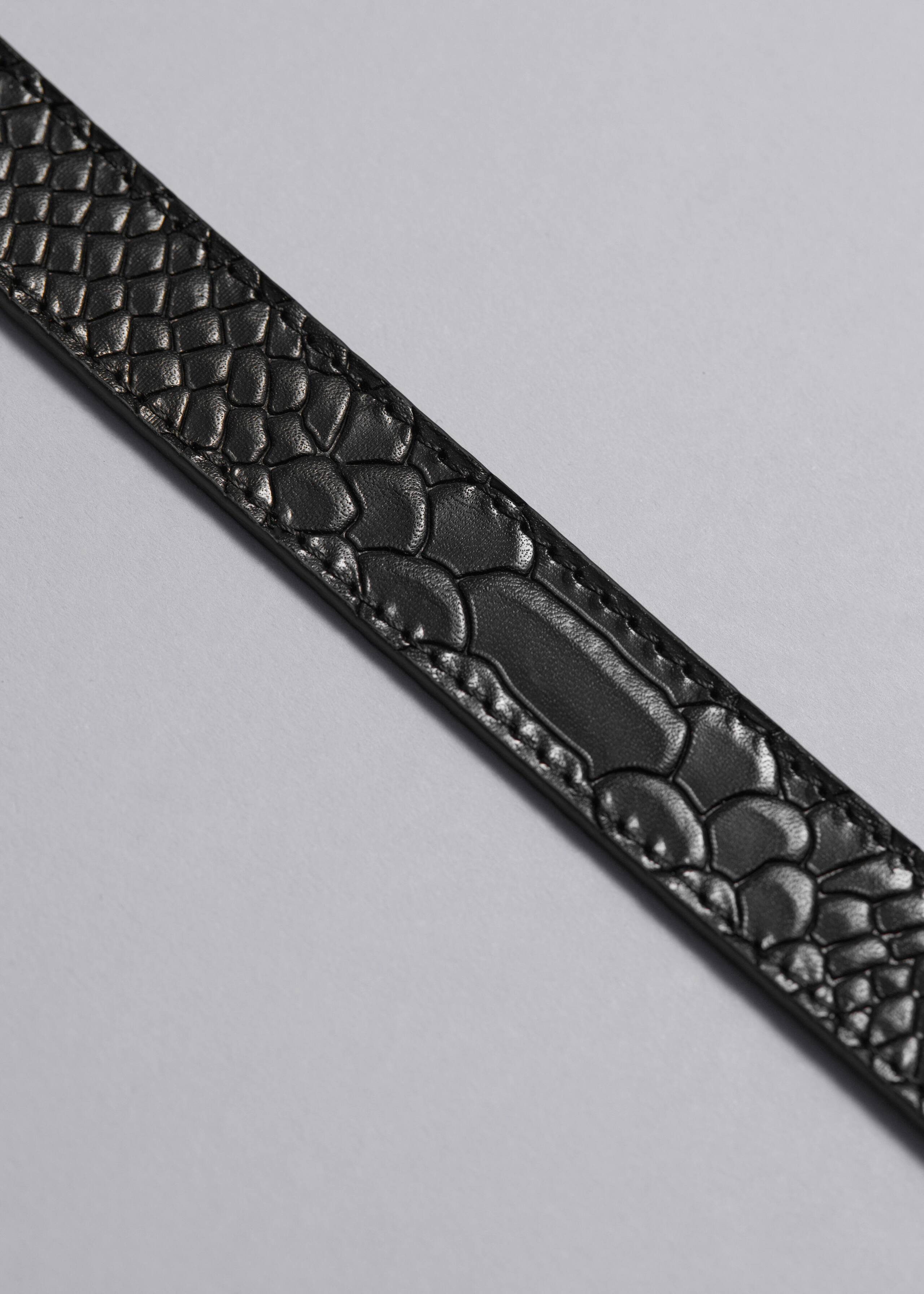 Leather Belt - {{variantName}} - Descriptive Detail