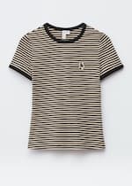 Beige/Black Stripes