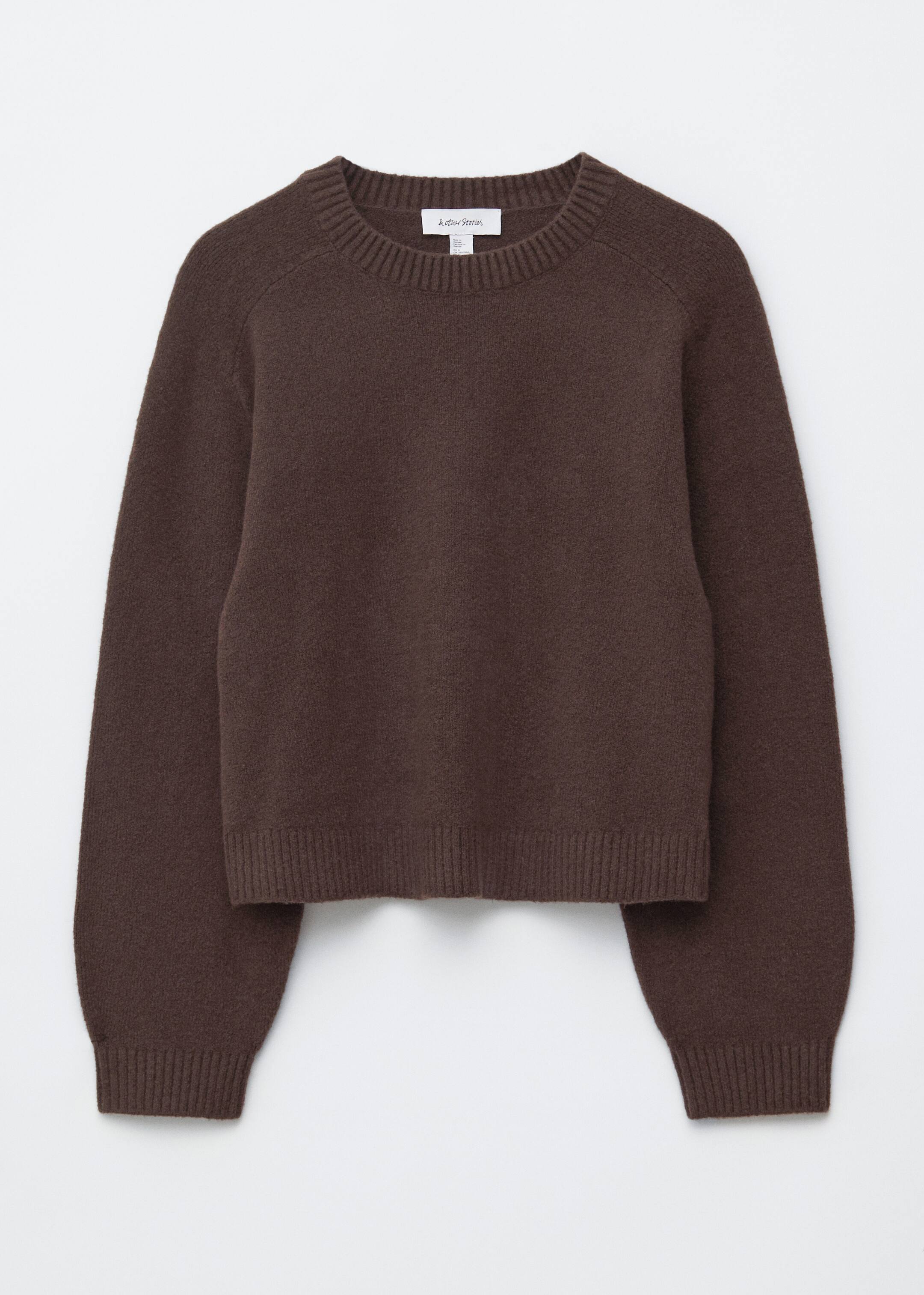 Grösseres Bild ansehen: Gestrickter Pullover - Dunkelbraun - DAMEN | H&M CH 6