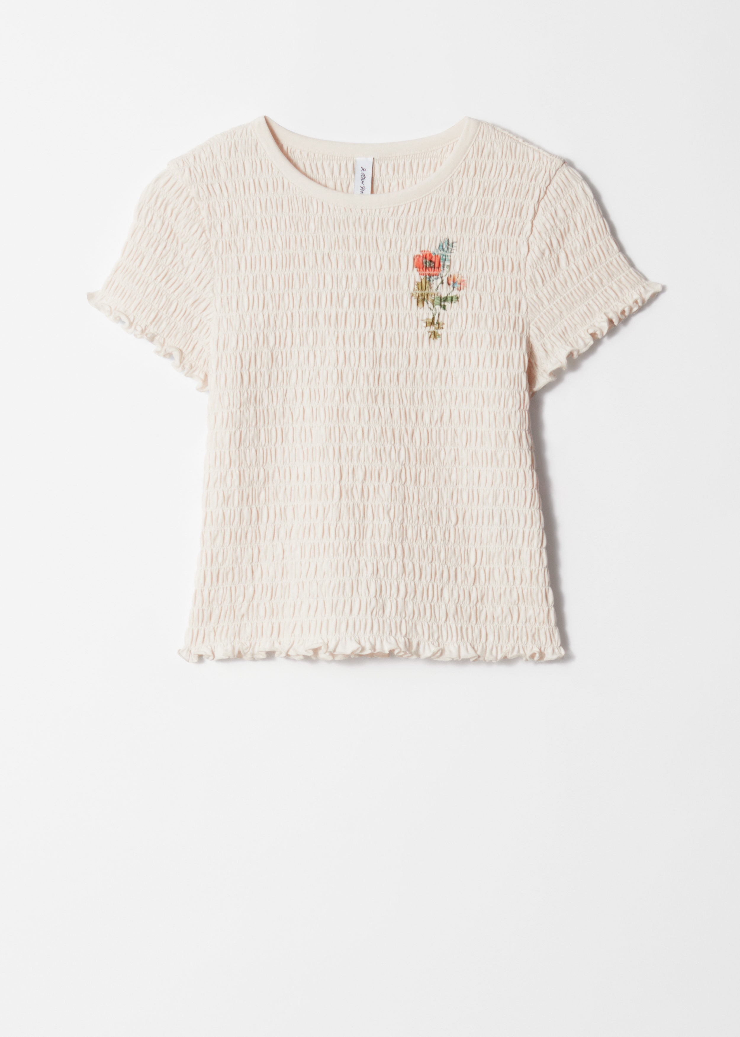Smocked T-Shirt