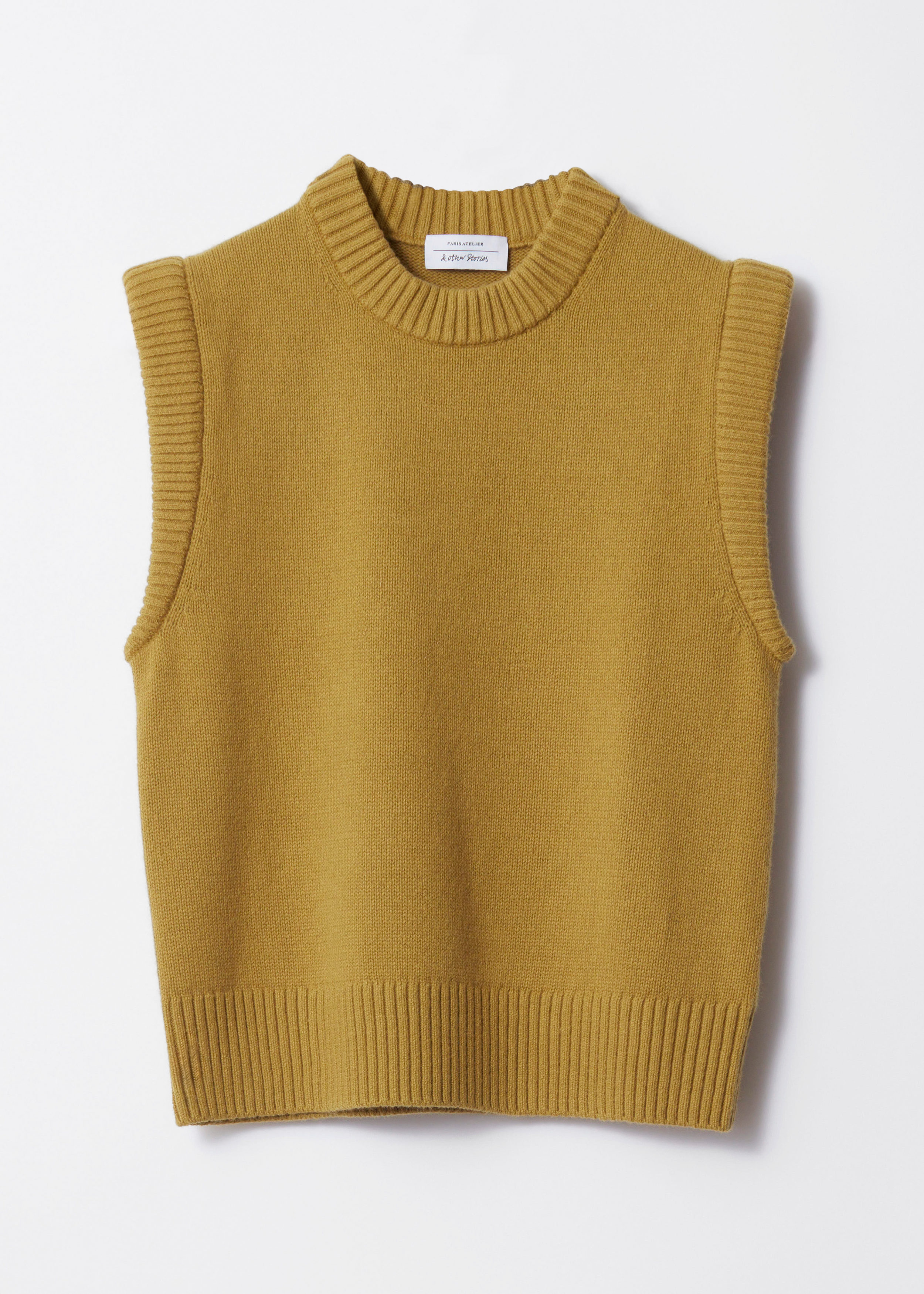Knitted Vest - Olive - Sweaters - & Other Stories GB