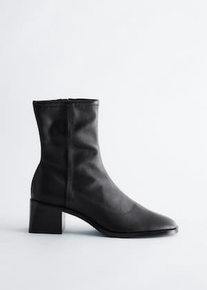 Sockboots i läder