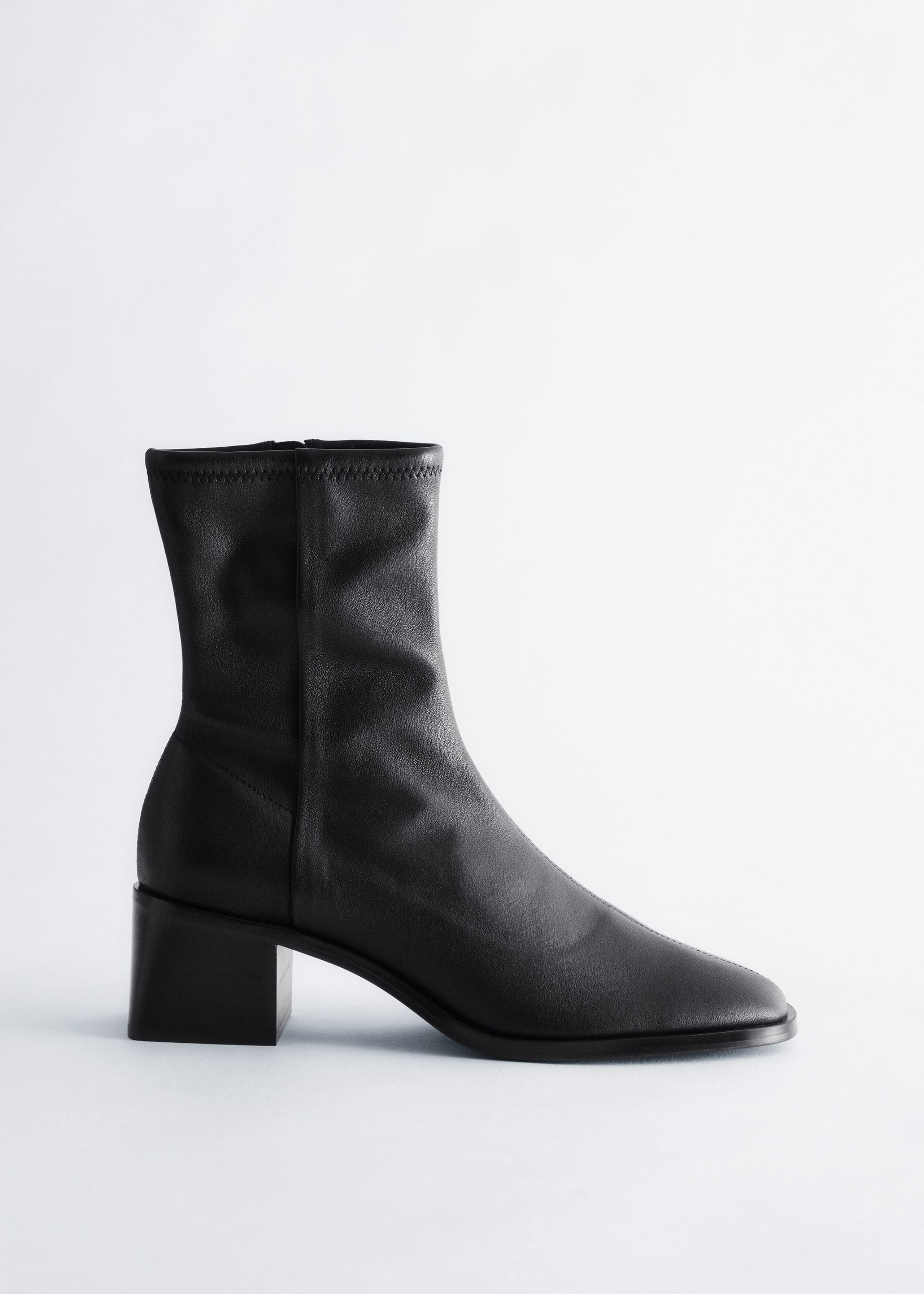 Leather Ankle Boots - Black - Still Life