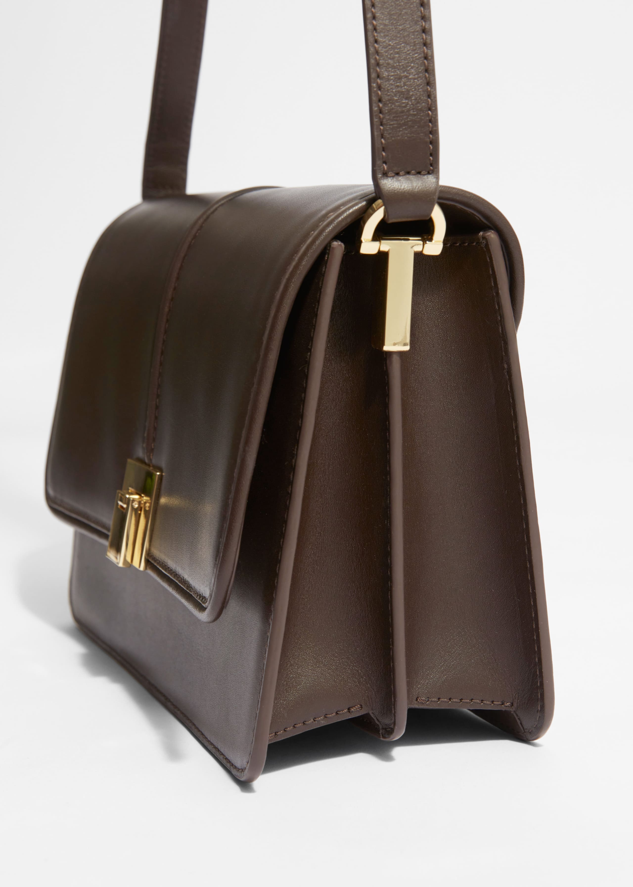 Borsa a spalla classica in pelle - {{variantName}} - Descrizione dettagliata