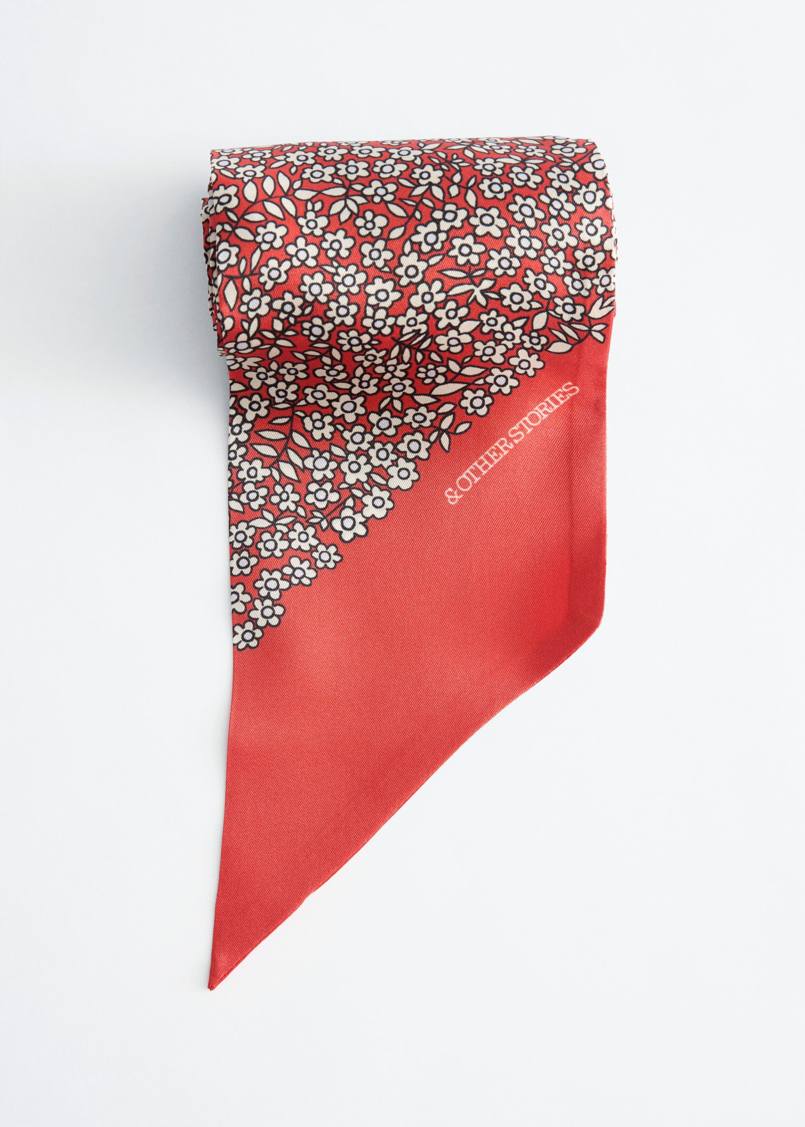 Image of Schmales Seidentuch mit Print