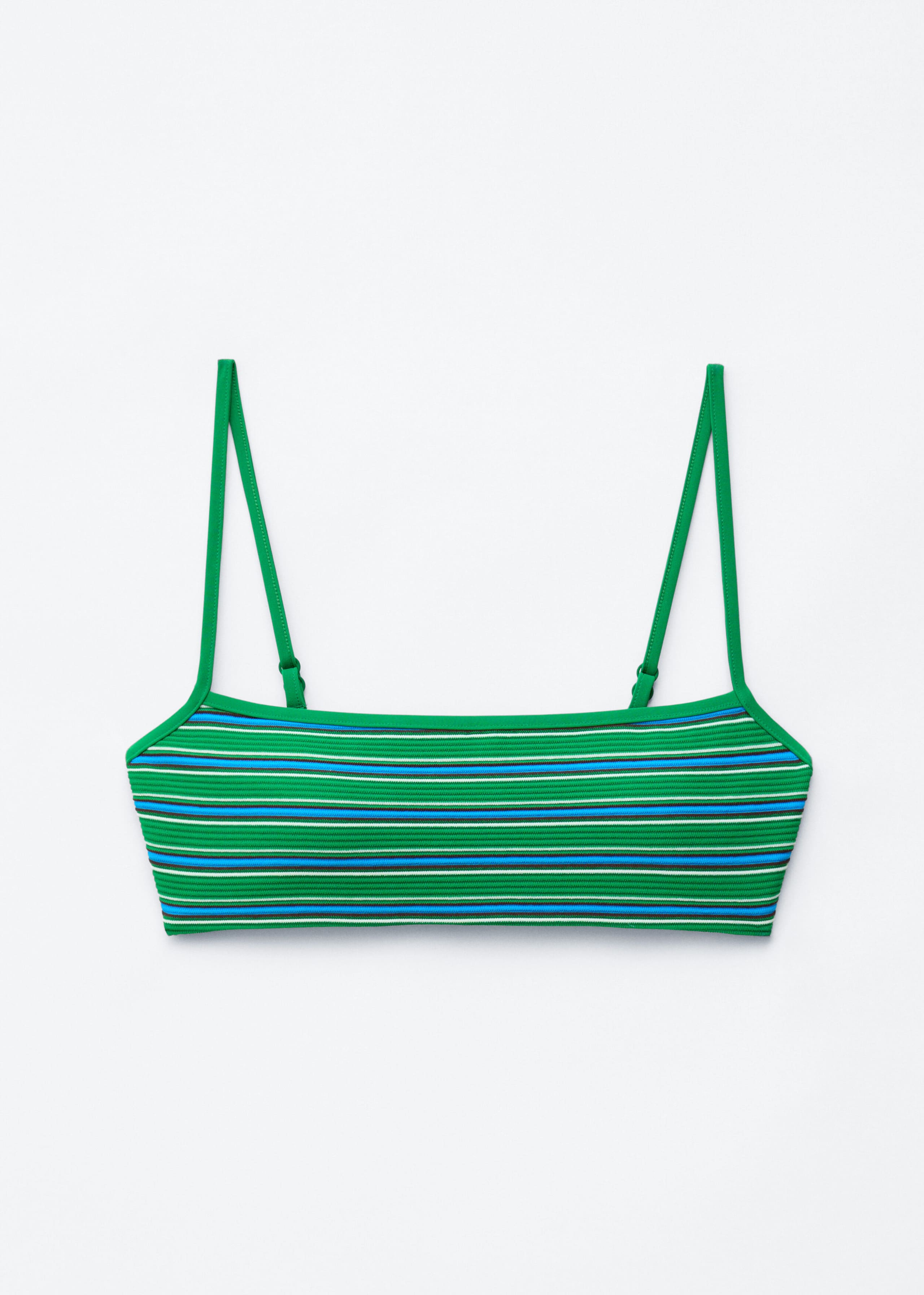 Image of Striped Bikini Top