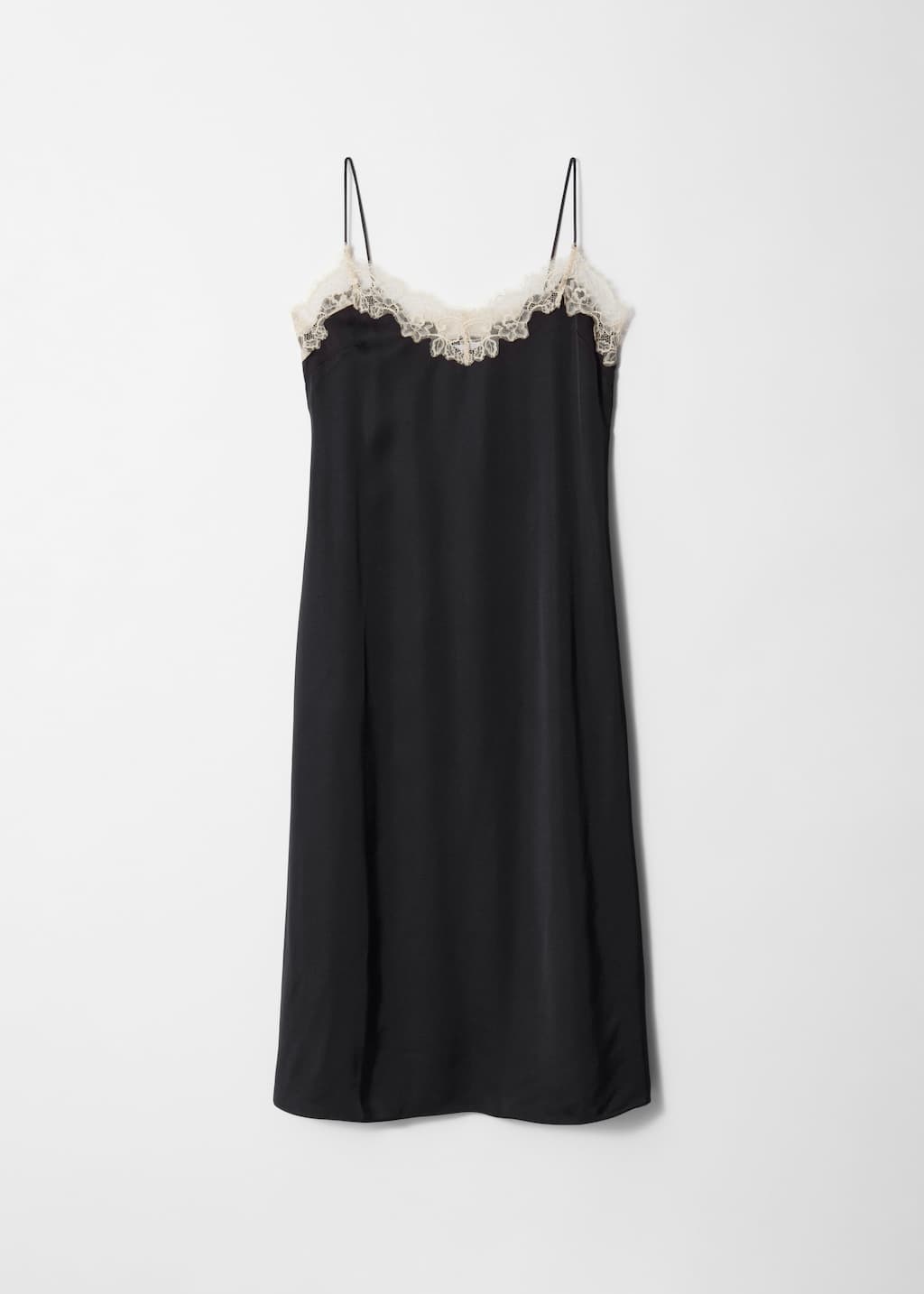 Image of Satin Slip Midi Dress