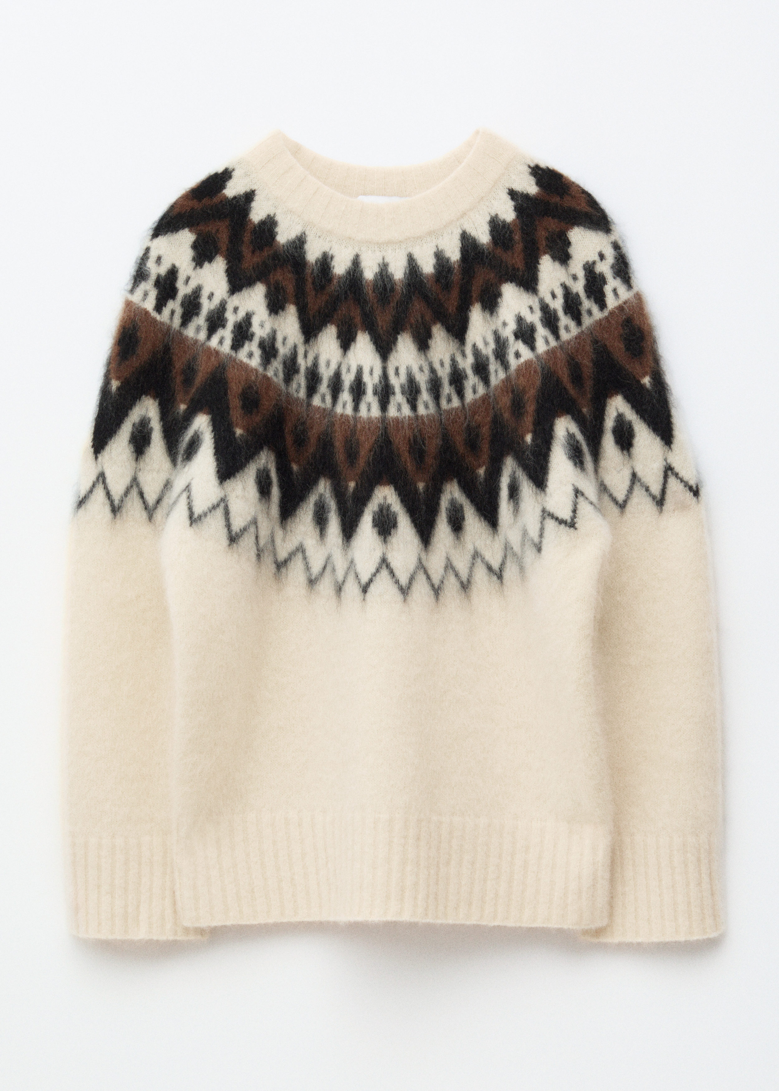 Oversized Mohair-Blend Jumper