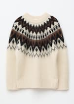 White/Brown Pattern