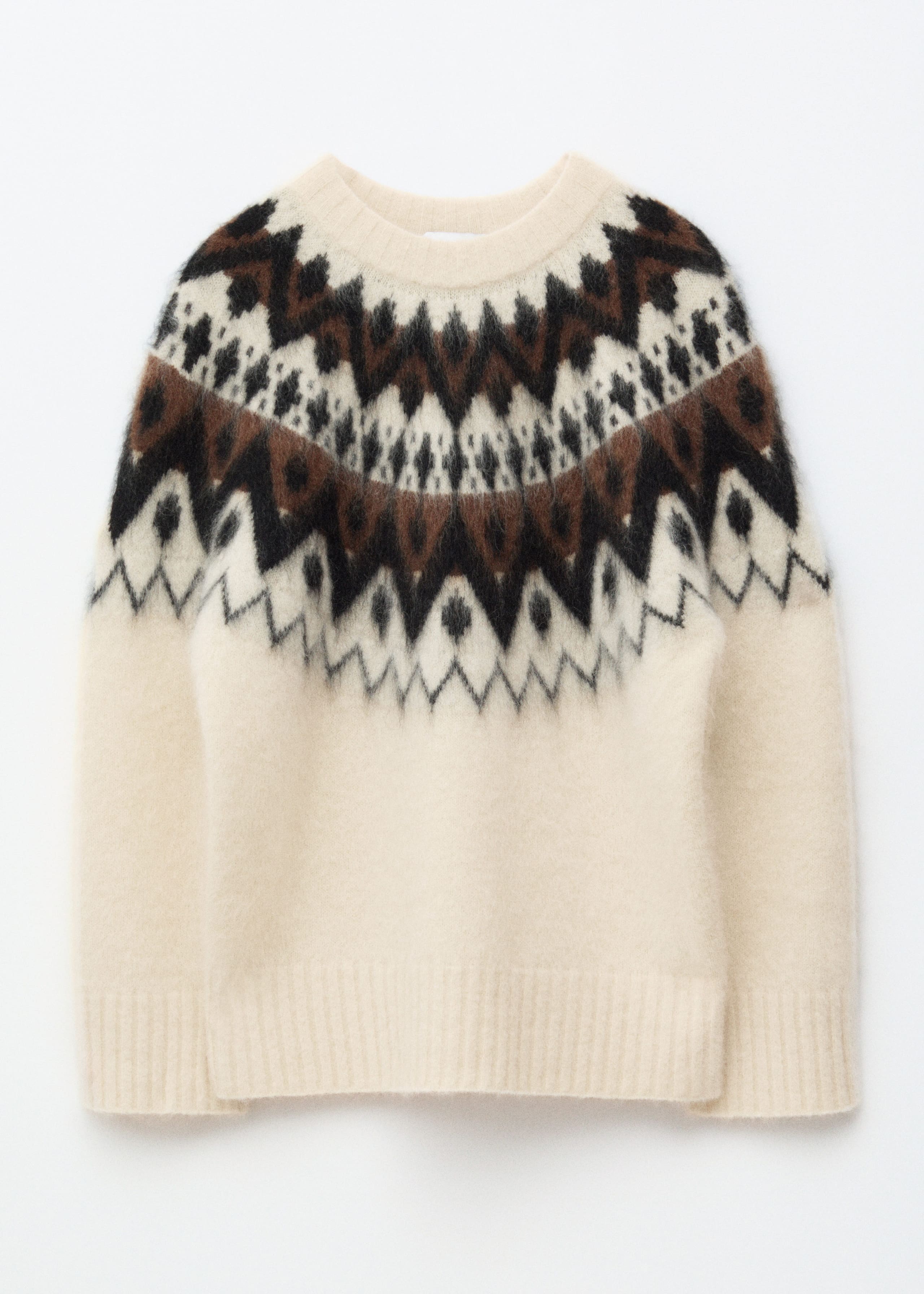 Image of Oversized-Pullover aus Mohair-Mix