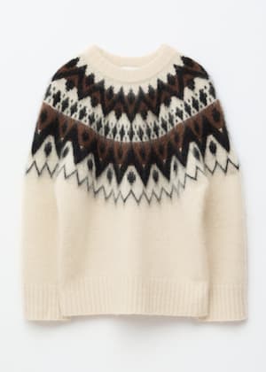 White/Brown Pattern