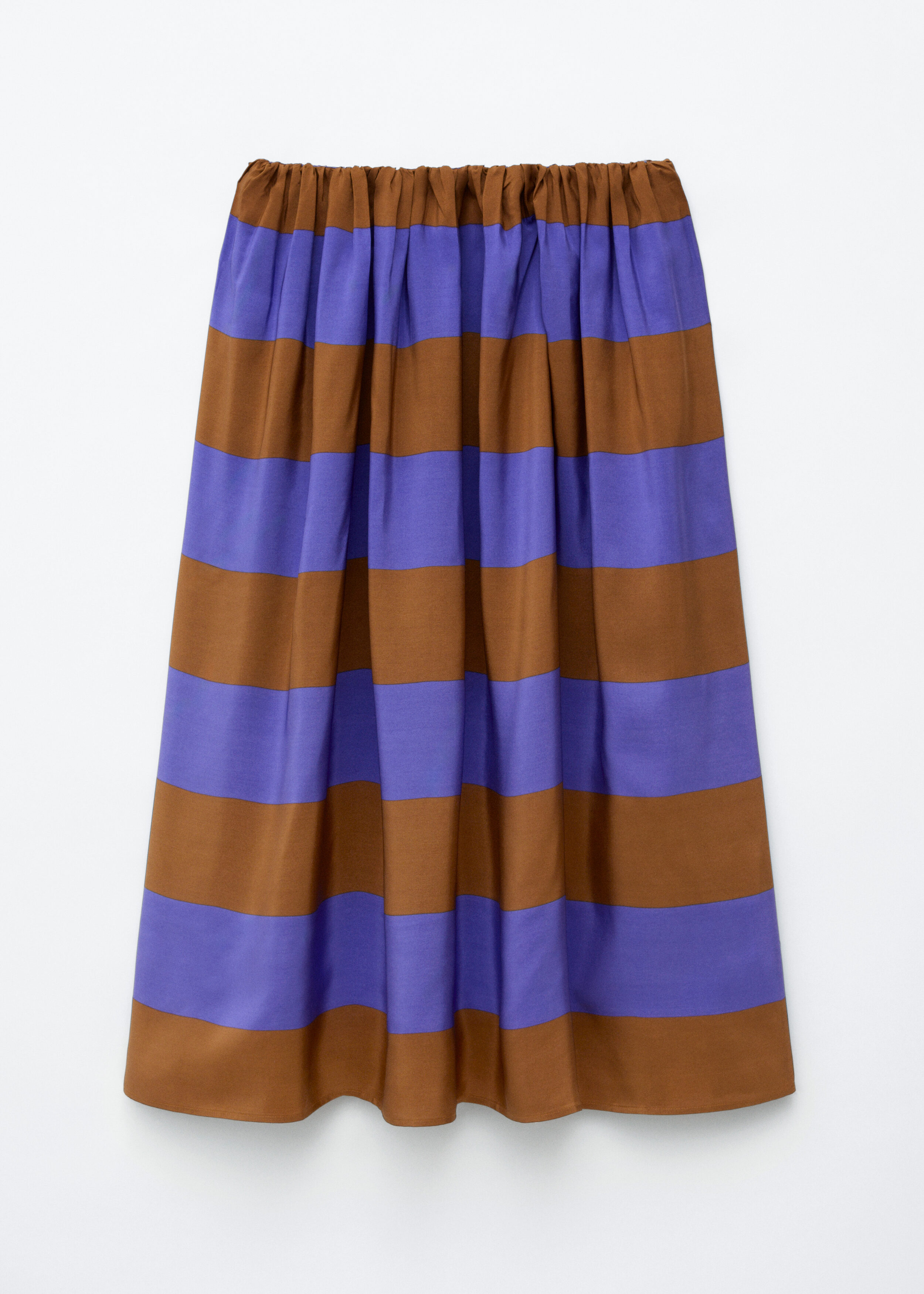 Silk Midi Skirt