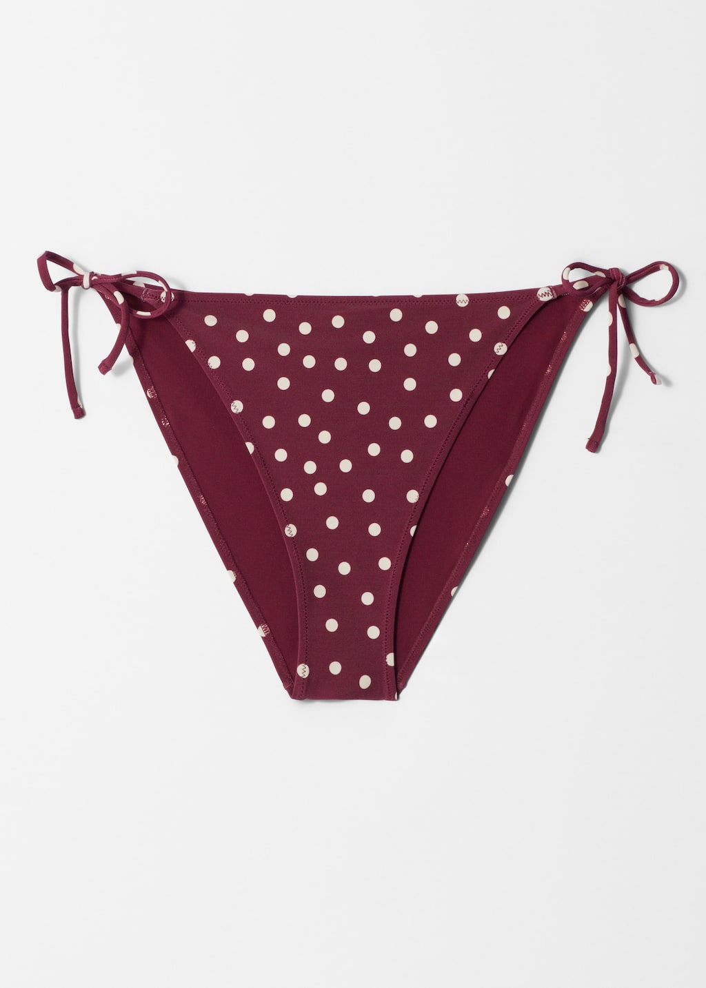 Tie-DetailedBikiniBriefs - Brown Zebra - Stillleben