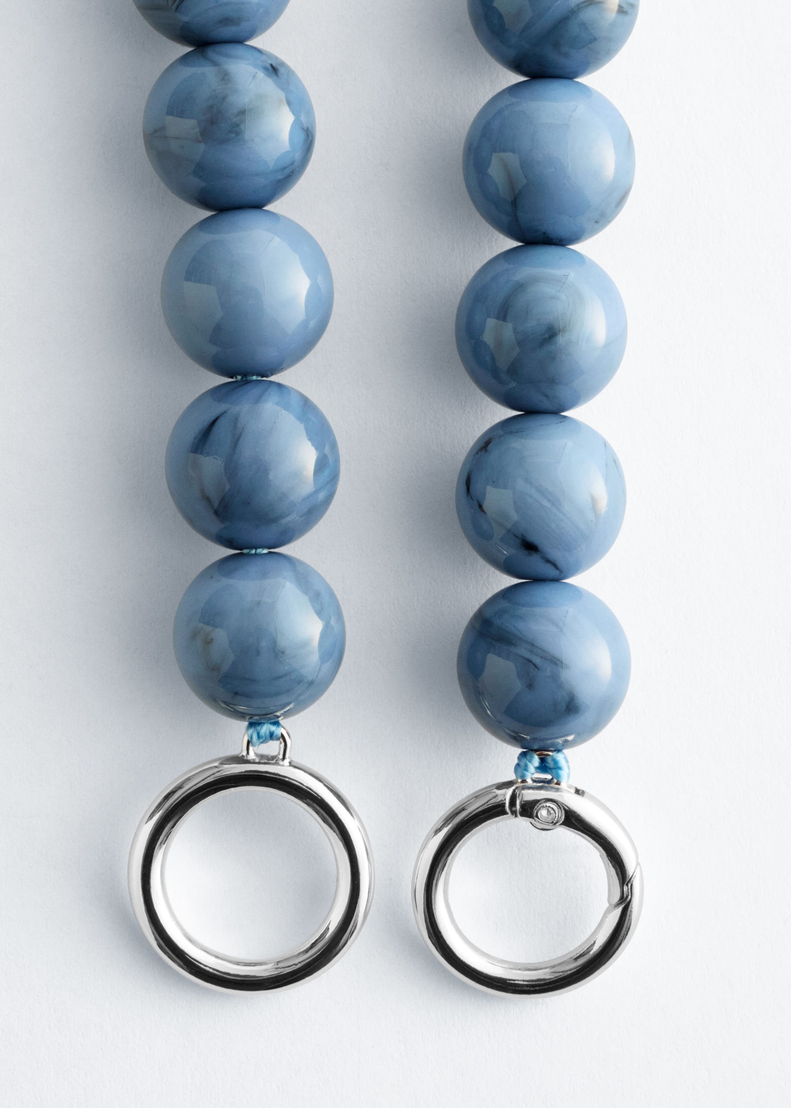 Image of Short Stone Bead Necklace