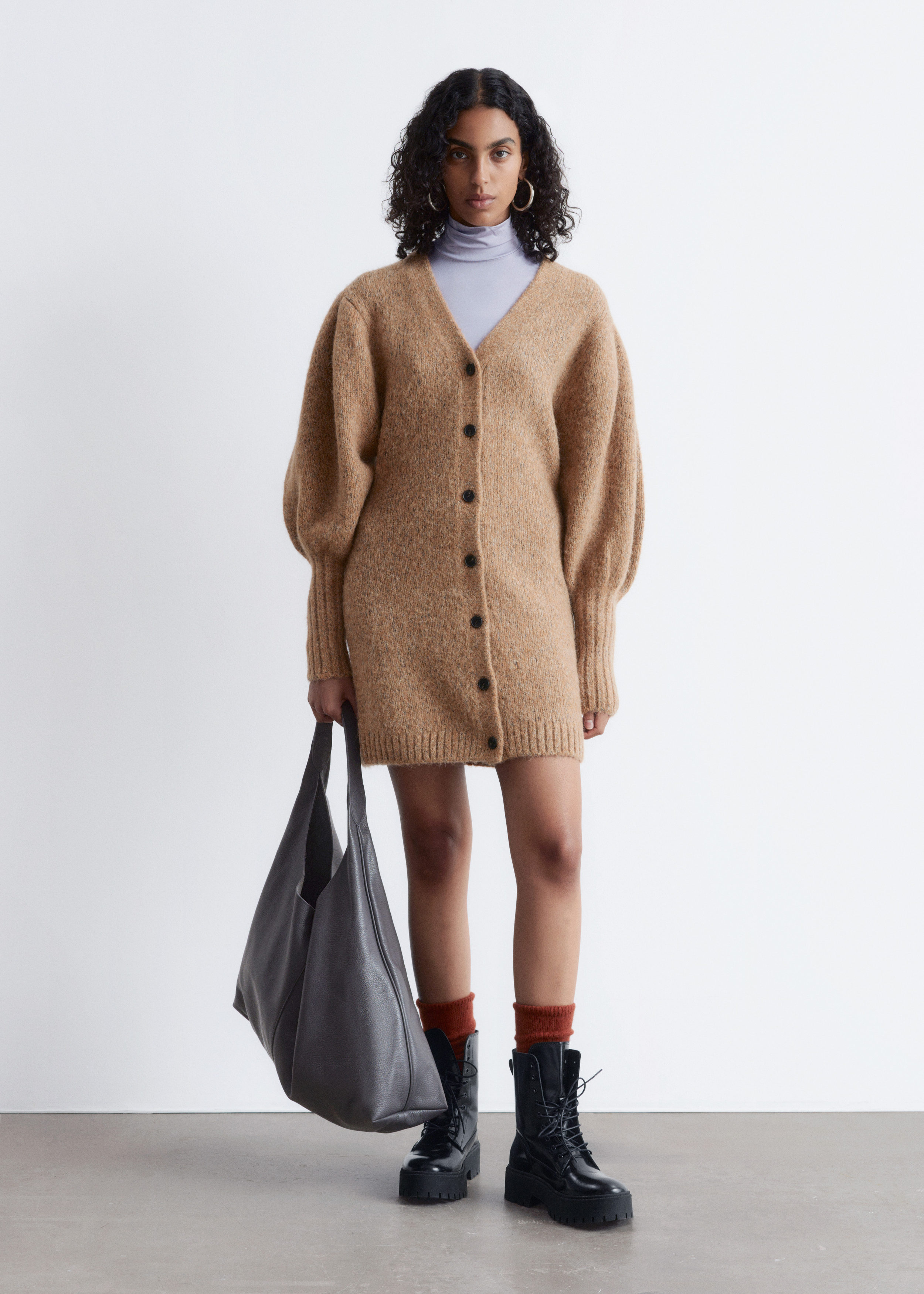 King's Cross - Zara Knit Dress in London, UK