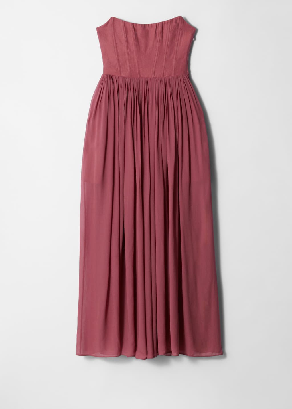 Image of Sheer Corset Maxi Dress