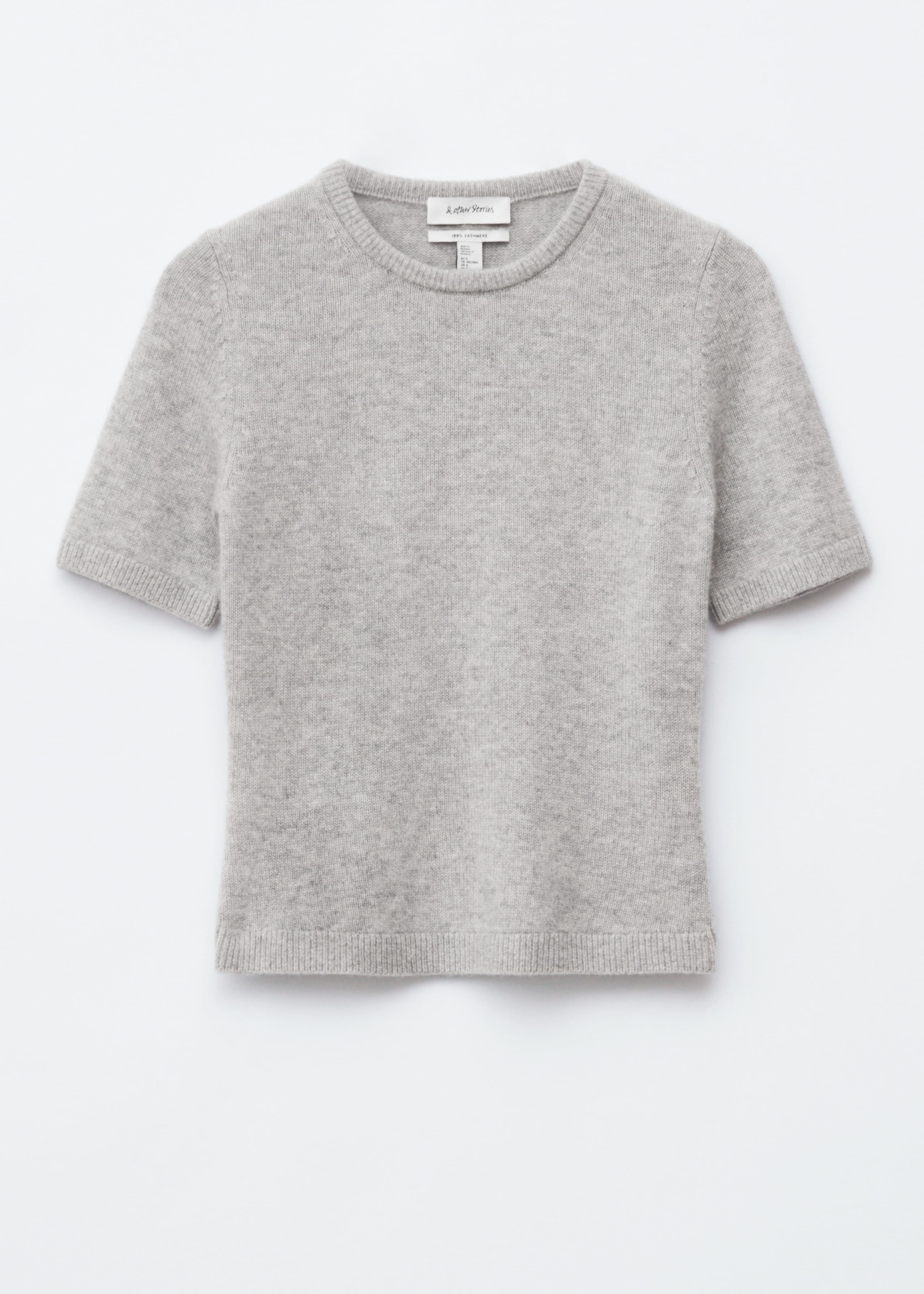 Image of Knitted Cashmere T-shirt