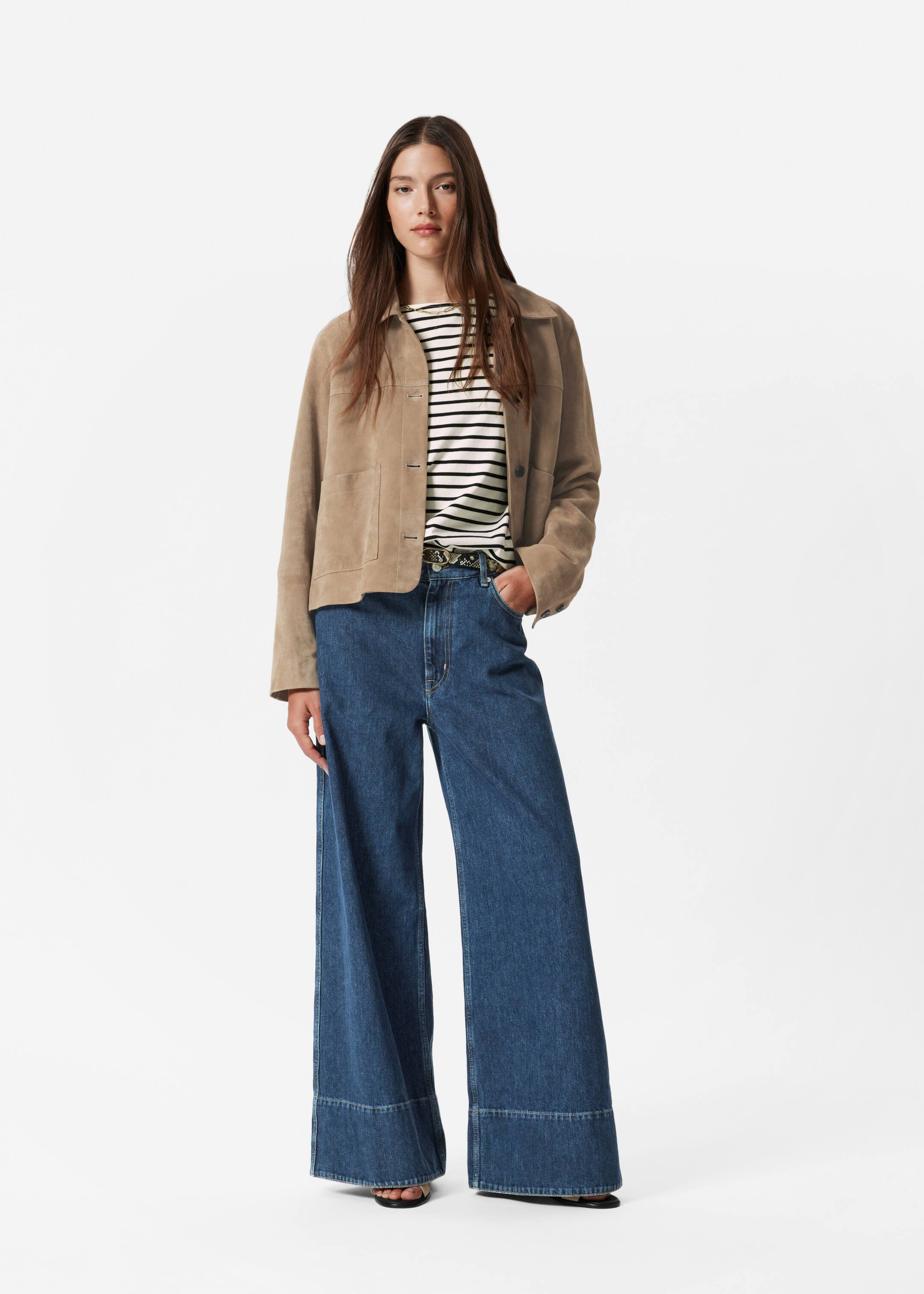 Vezi imaginea mai mare: Tricou în Dungi - Dungi Negru/Alb - FEMEI | H&M RO 2