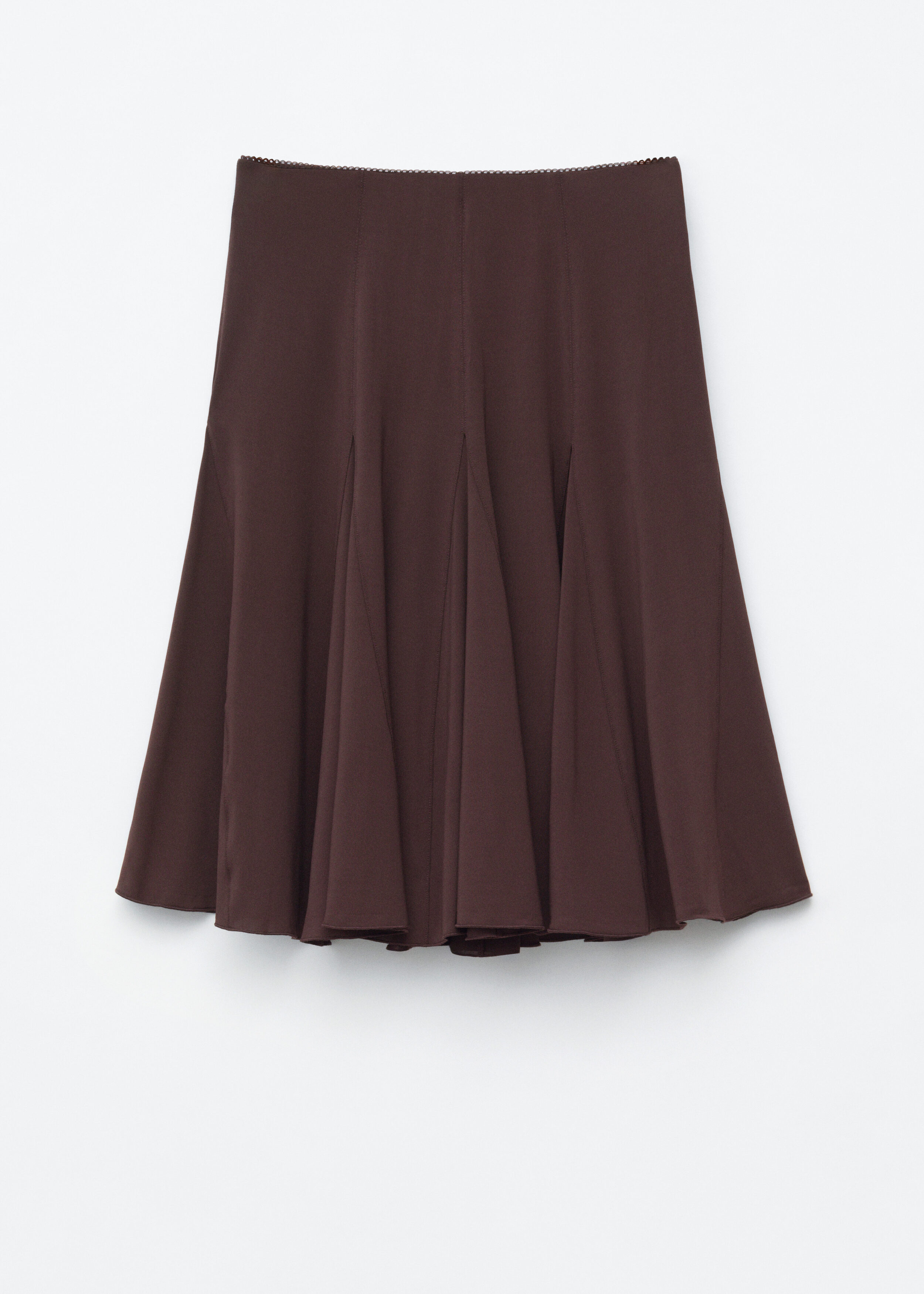 Knee-length A-line Skirt