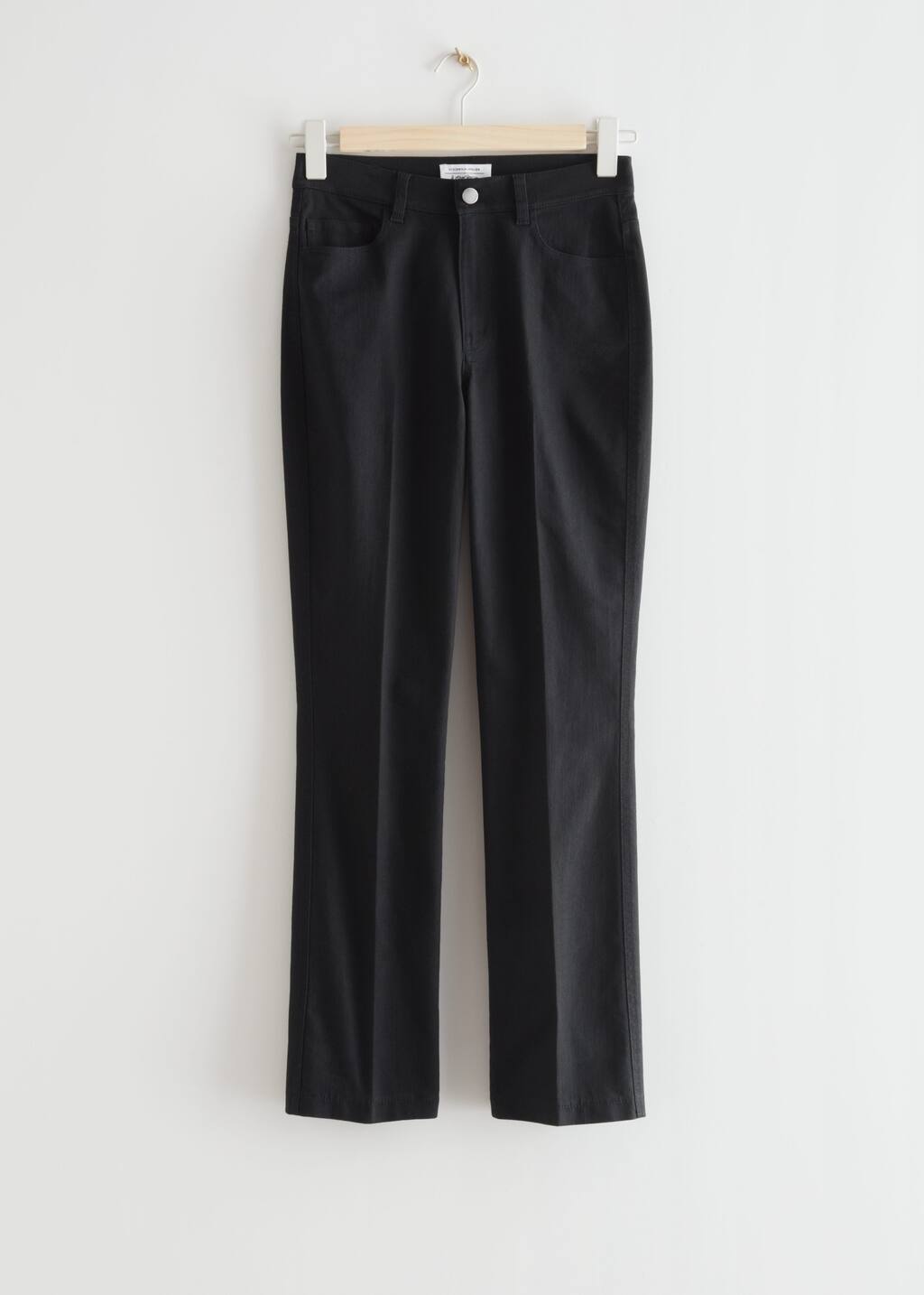 Straight Cotton Trousers