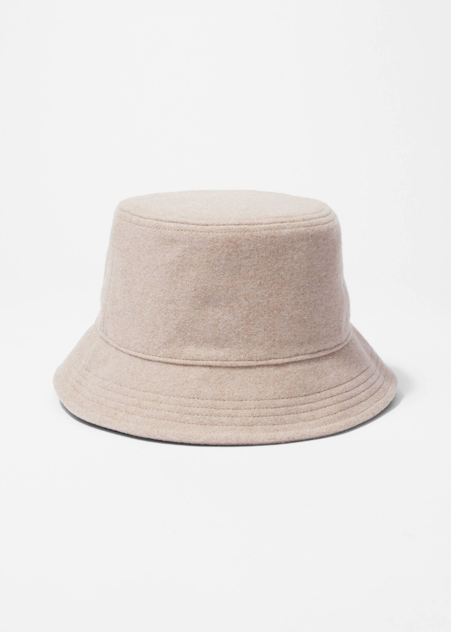 כובע רחב שוליים מצמר לבד - אקרו - 1