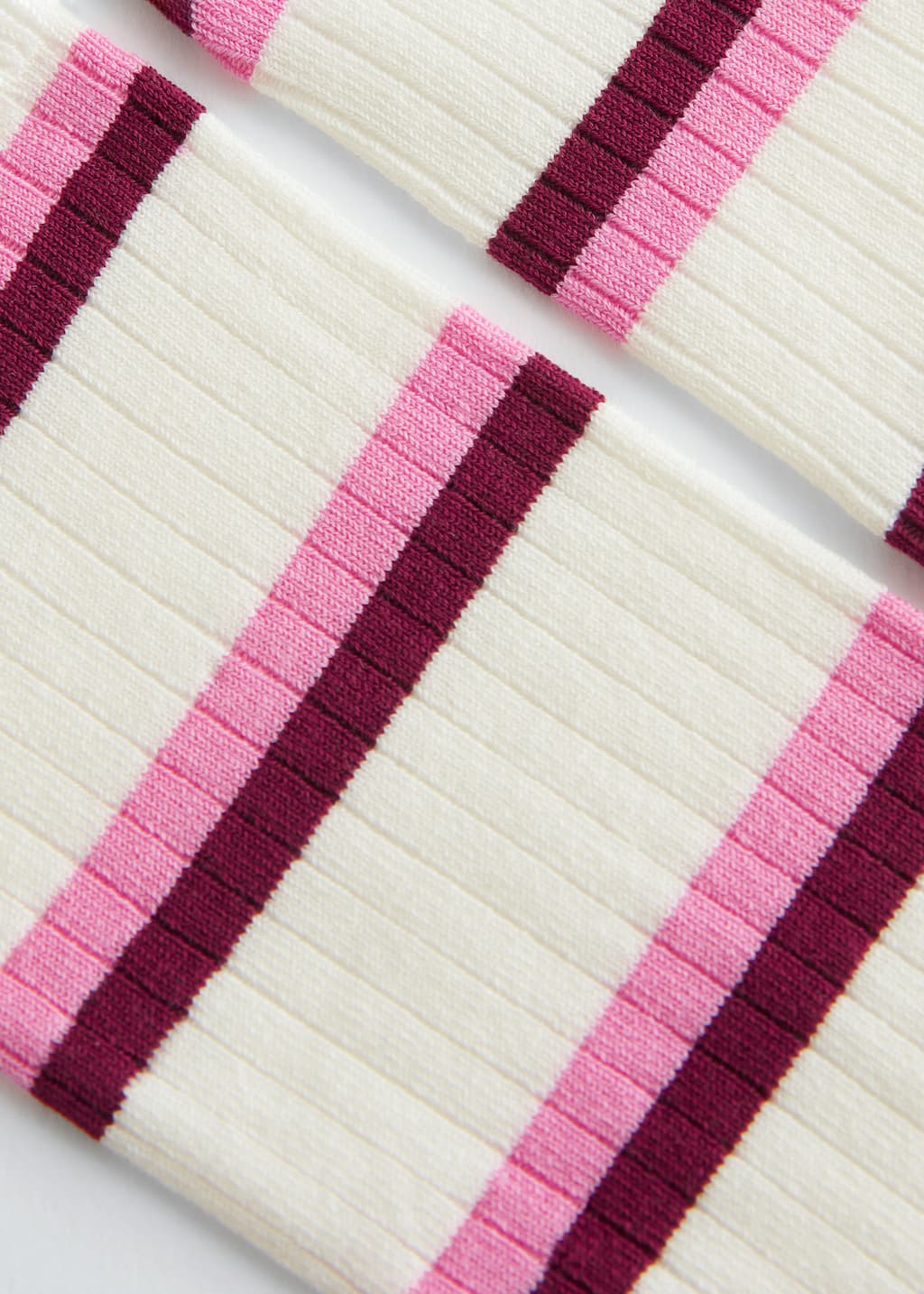 Image of Silk-Blend Striped Socks