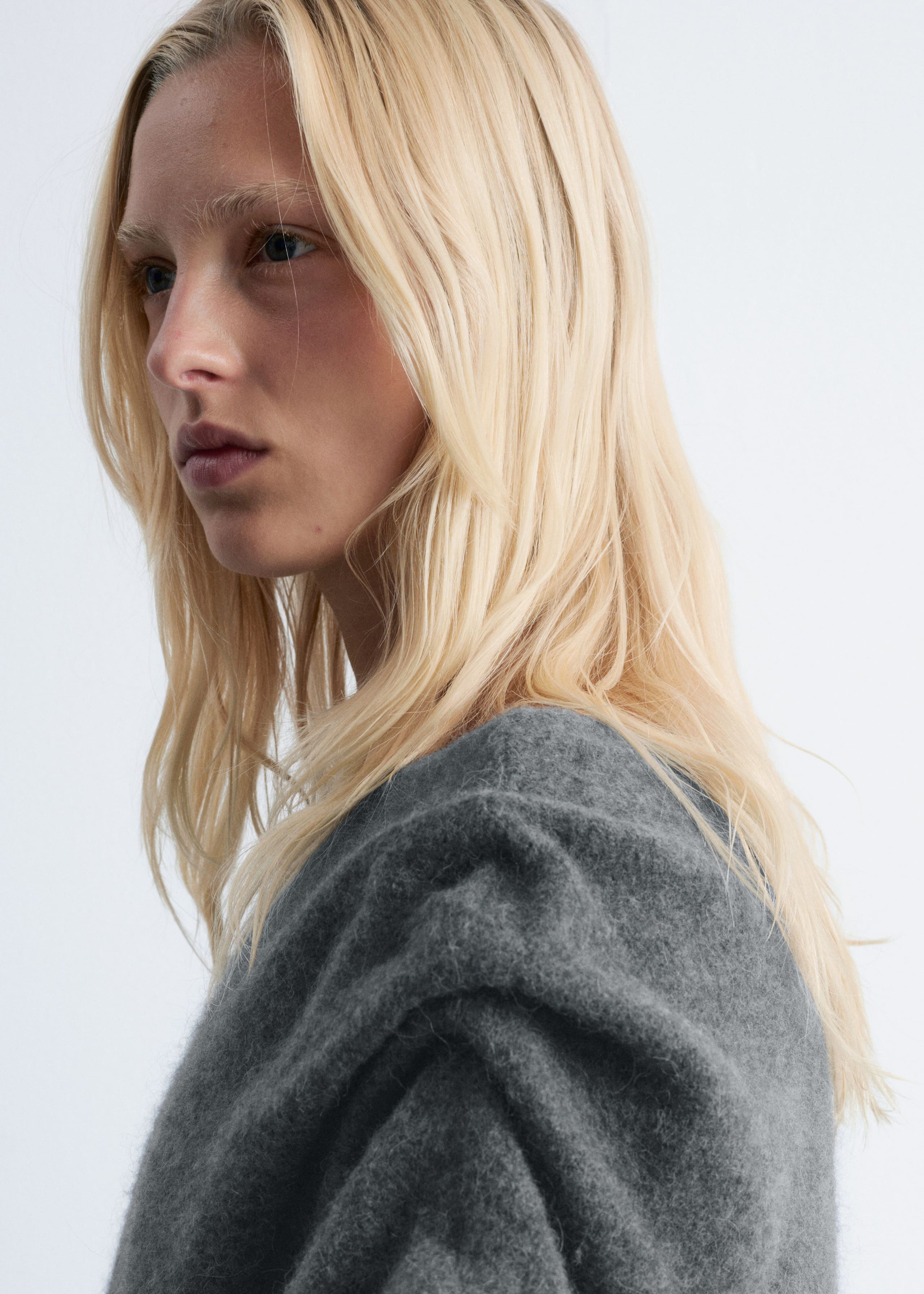 Image of Knitted Cape Sweater