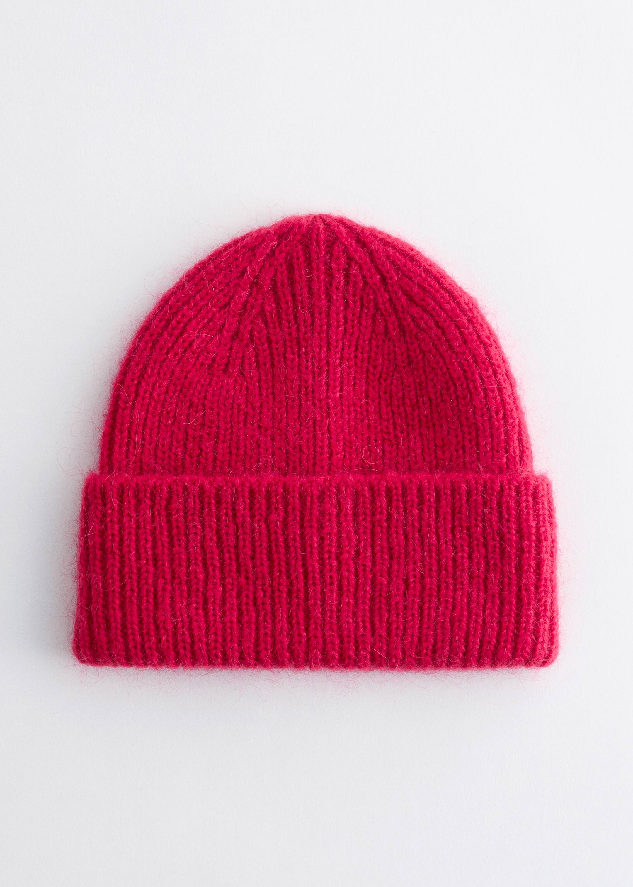 Vis større bilde: Beanie i ullblanding - Rød - DAME | H&M NO 2