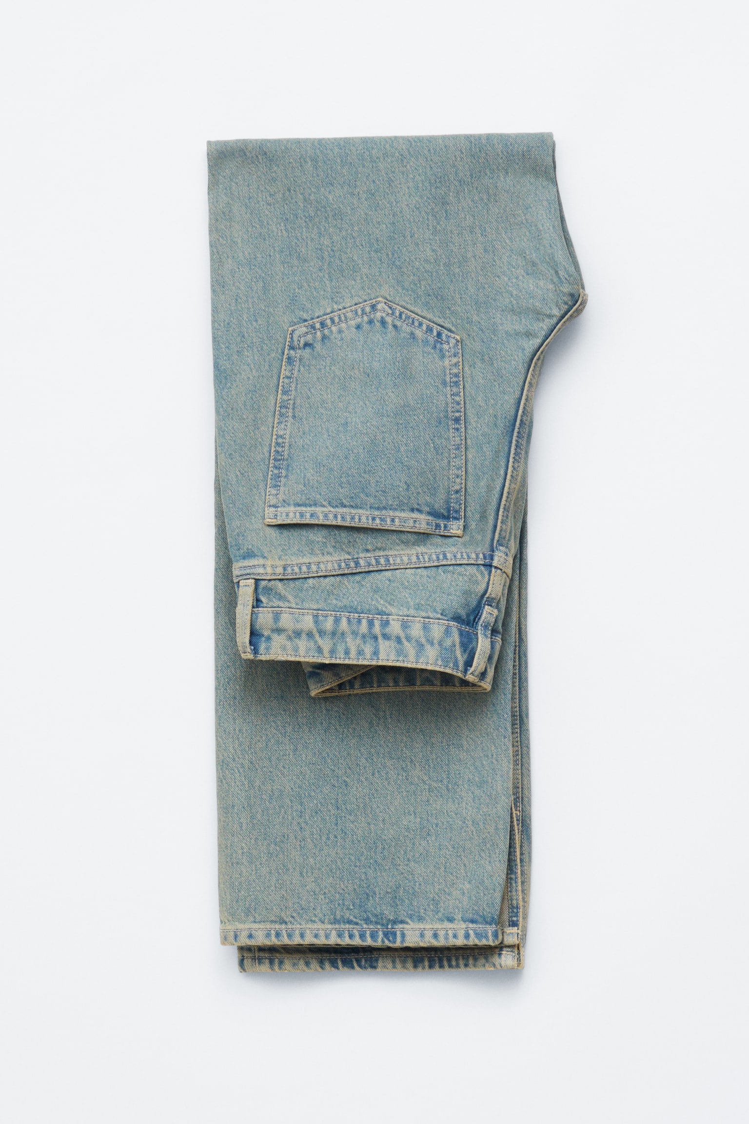 Raka jeans - Ljusblå - 6