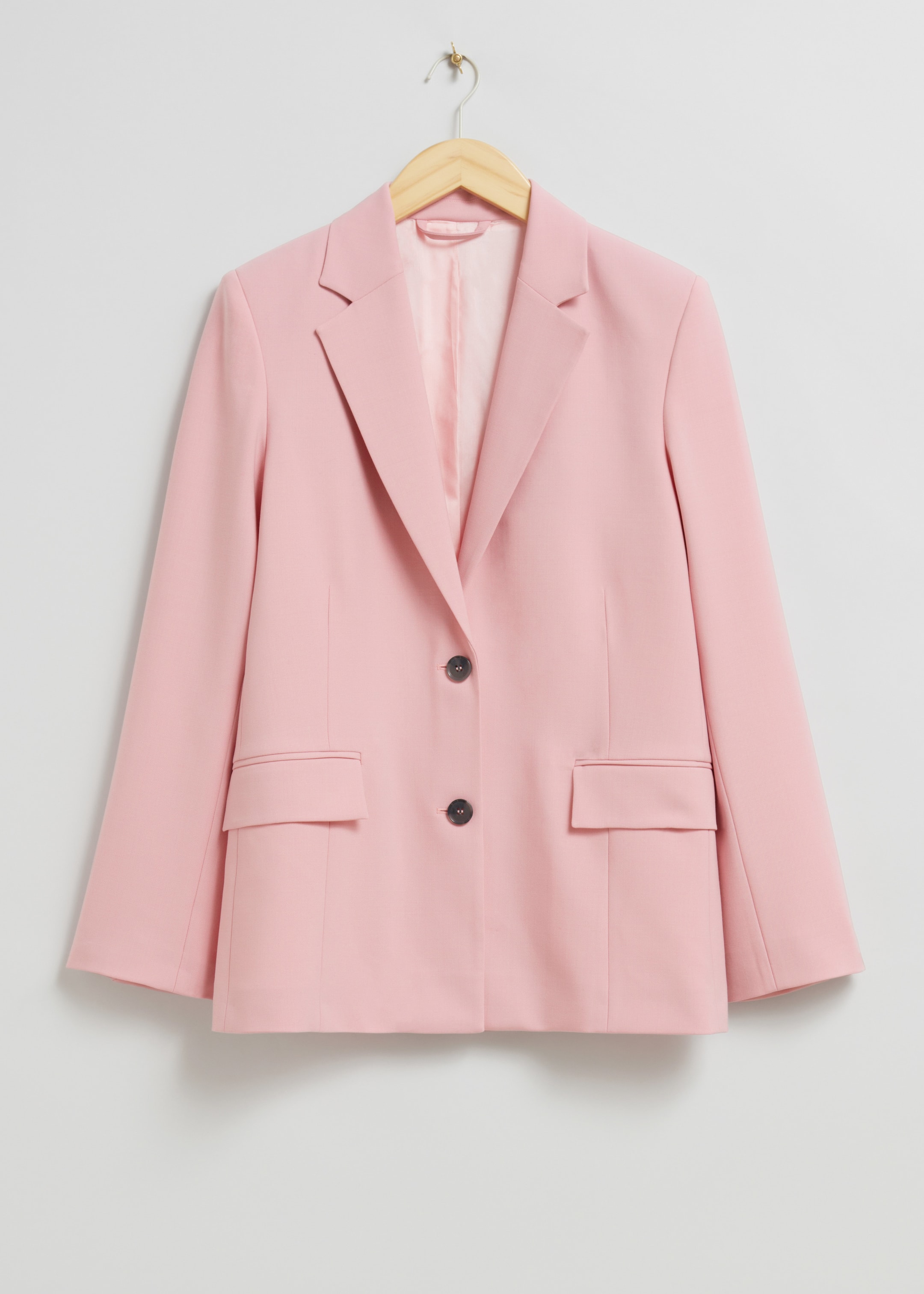 Grösseres Bild ansehen: Einreihiger Blazer - Hellrosa - DAMEN | H&M CH 1