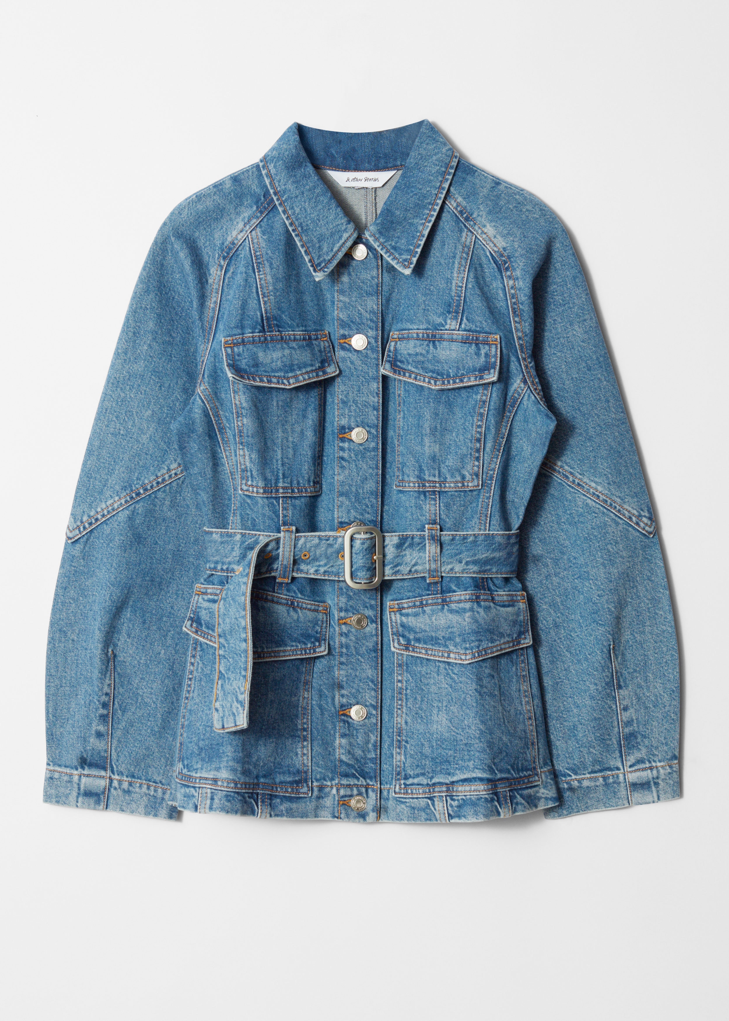 【NONCODE】Rendy denim jacket + N/S + SK set (belt set) SP7041021706007-a-