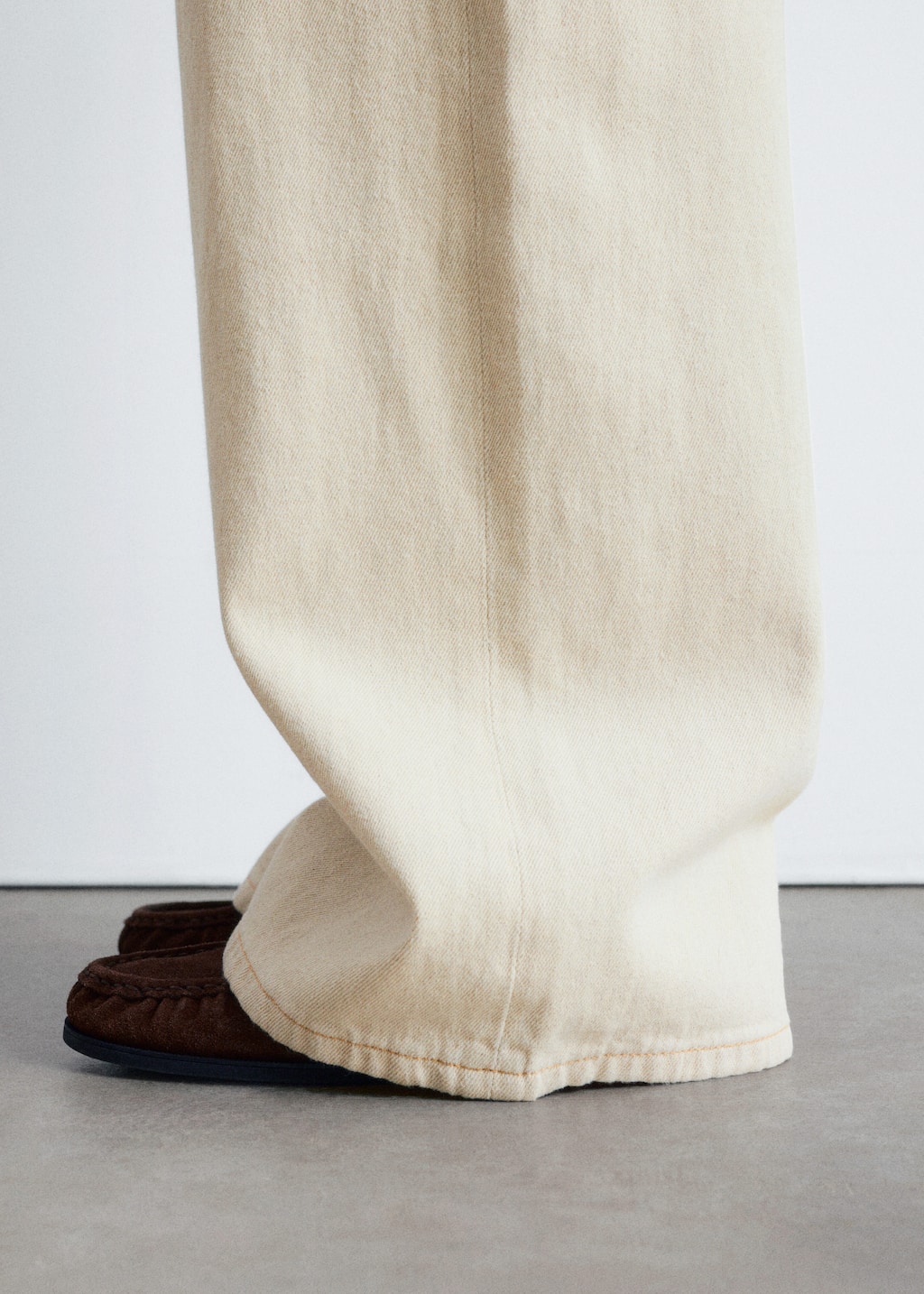 Image of Relaxed Wide-Leg Jeans