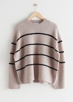Beige/Black Stripes