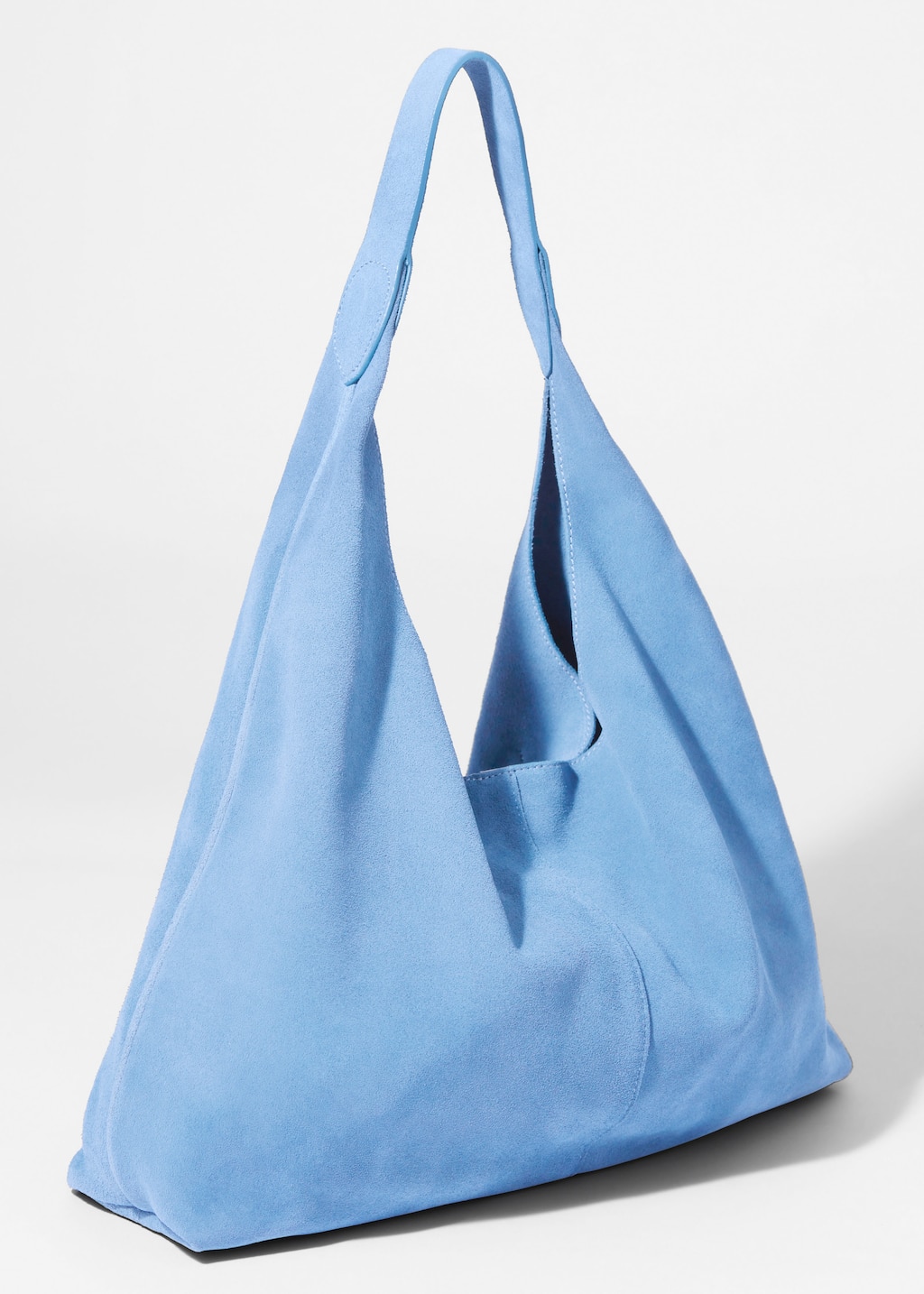 Image of Large Suede Tote Bag