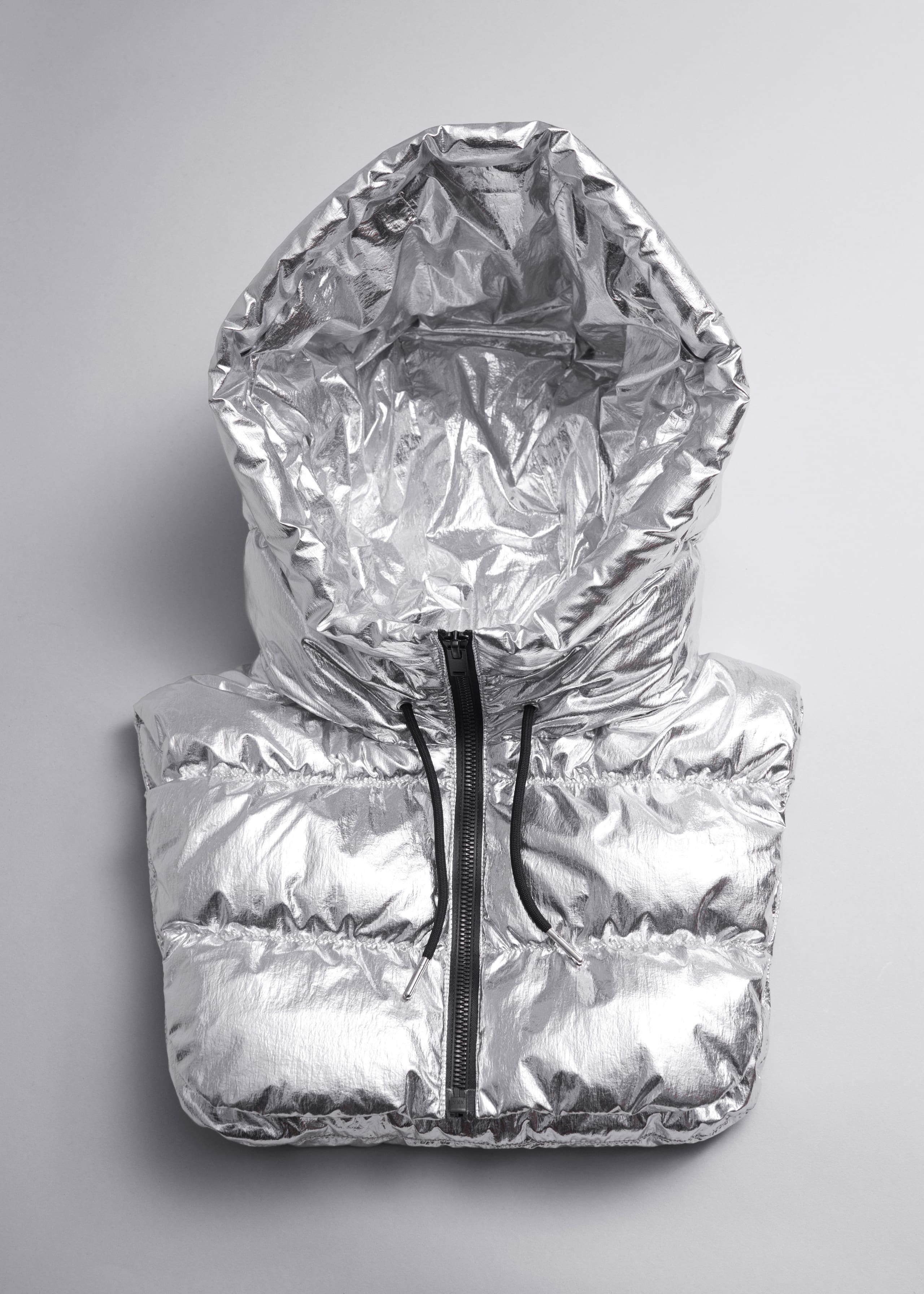 Capucha acolchada - Plata - Bodegón