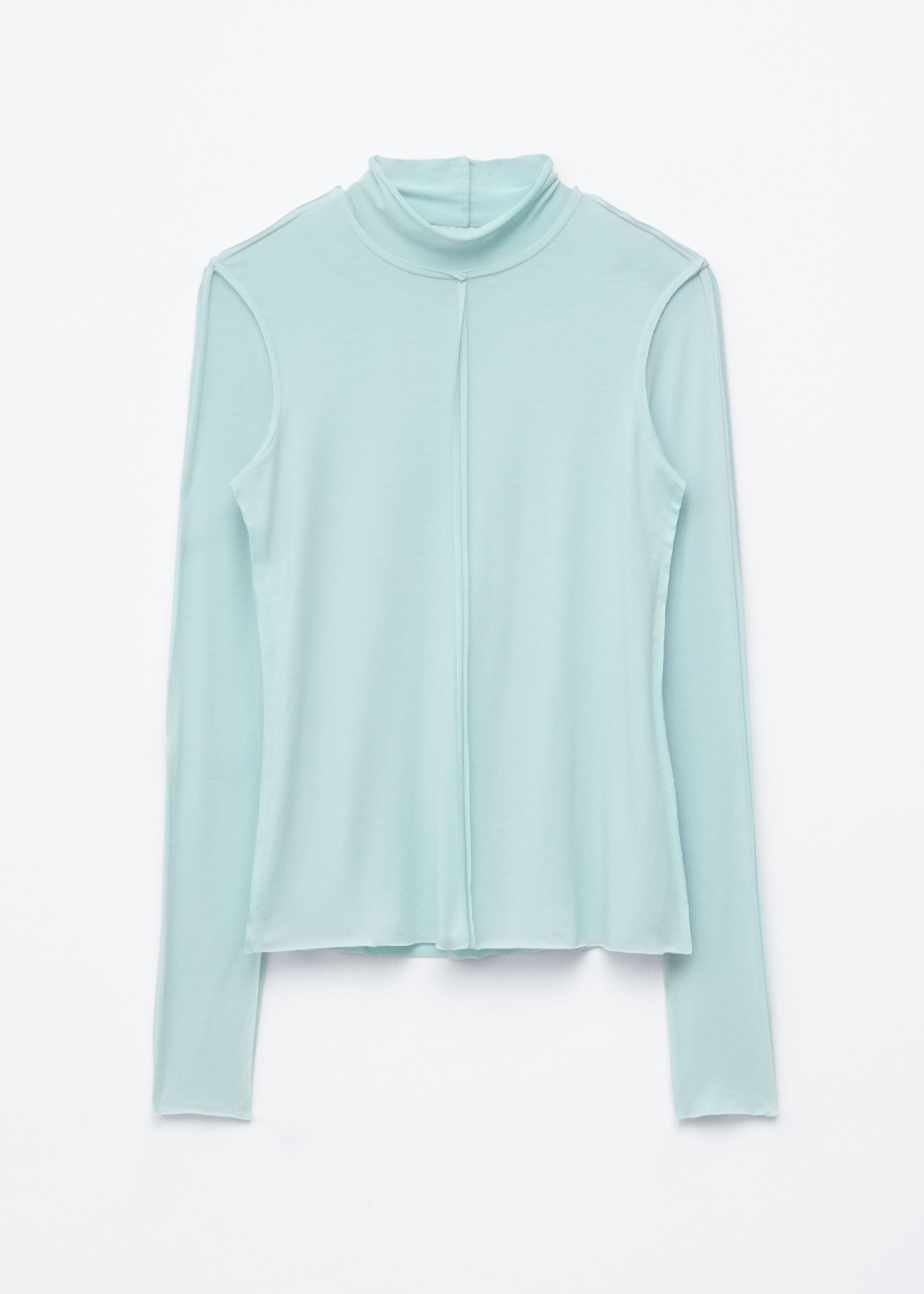 Image of Long-Sleeve Turtleneck Top
