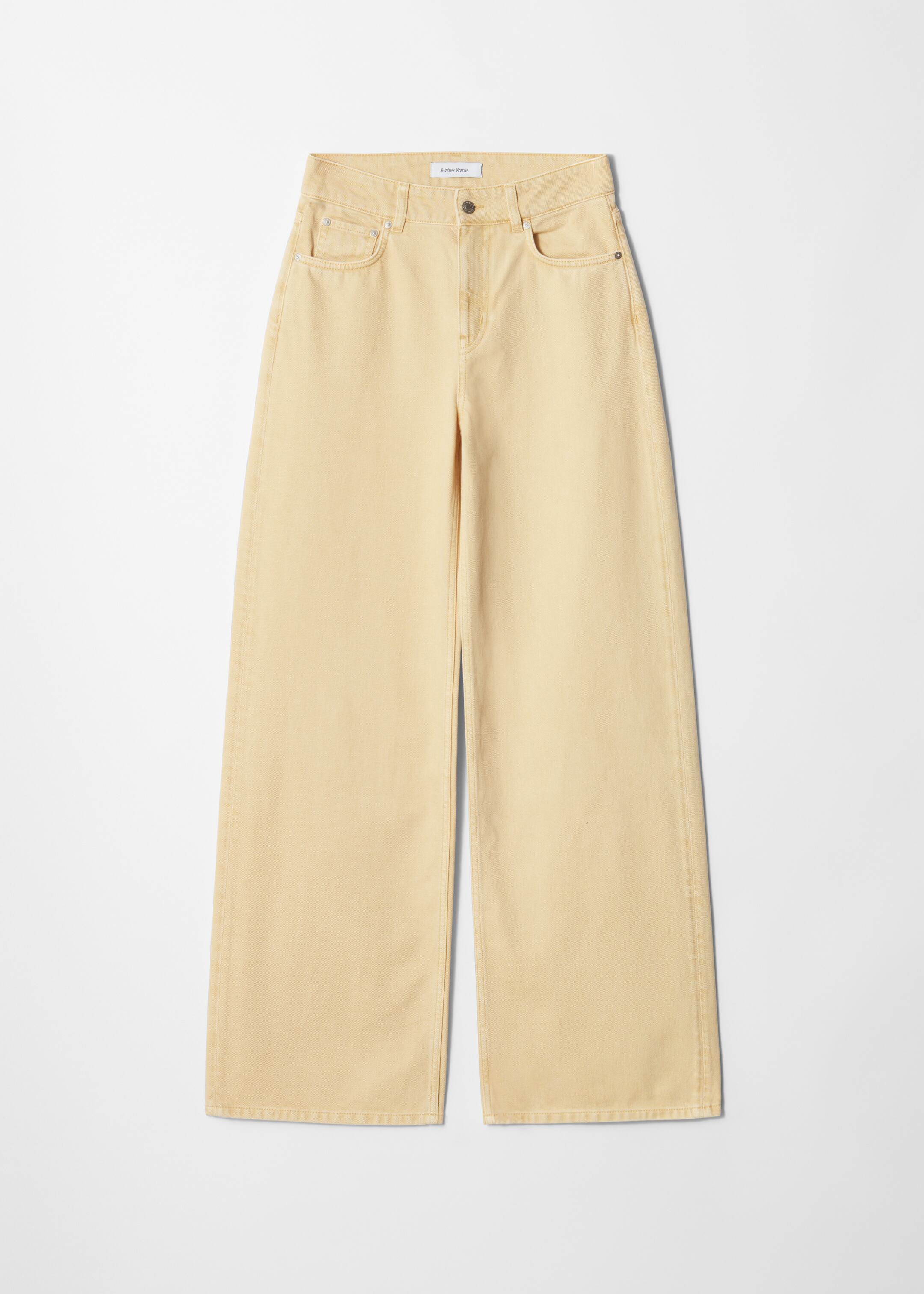 Visualizza immagine più grande: Jeans a gamba larga - Giallo chiaro - DONNA | H&M IT 6