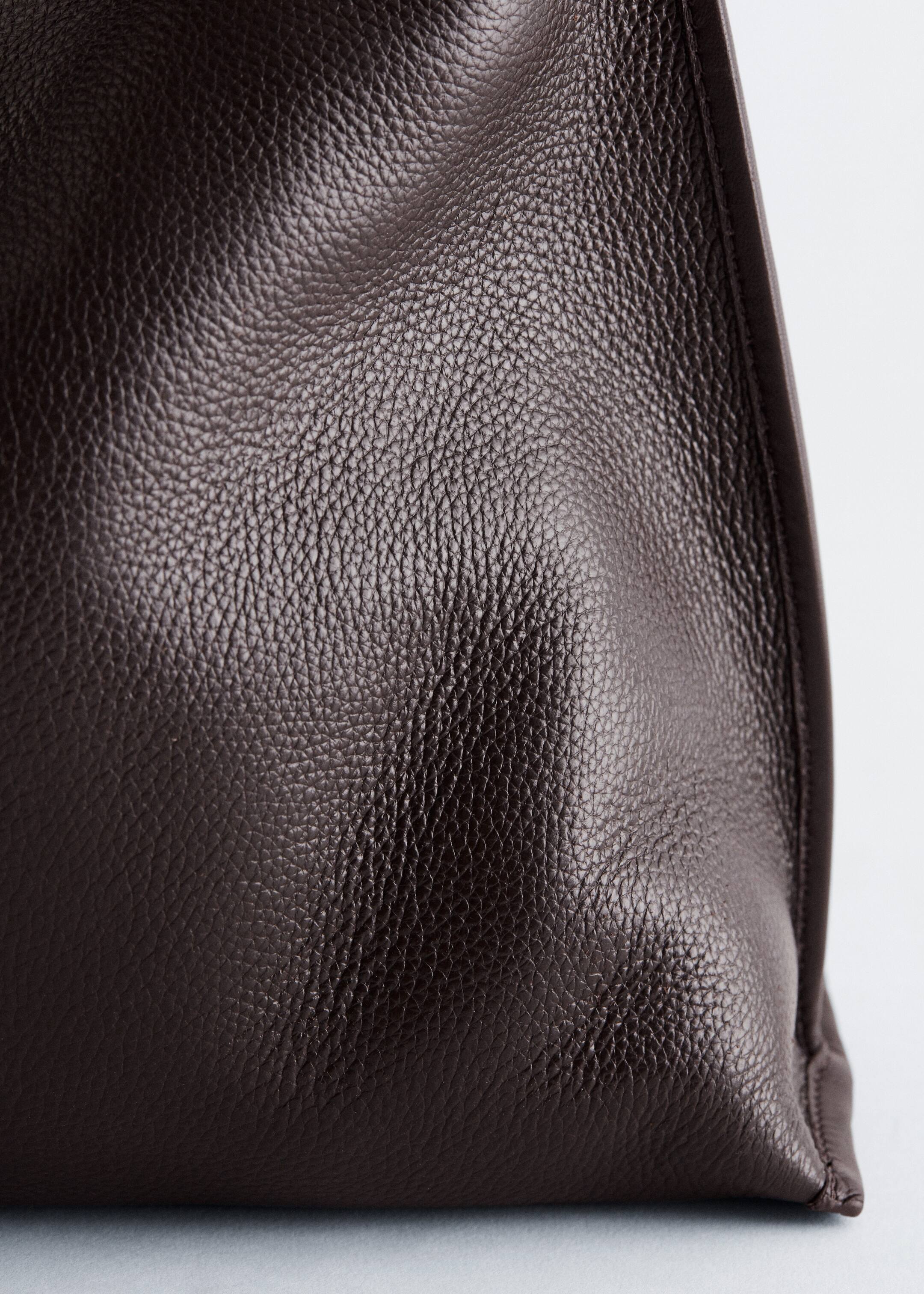Nagyobb kép megtekintése: Bőr Tote Bag - Sötétbarna - NŐI | H&M HU 4