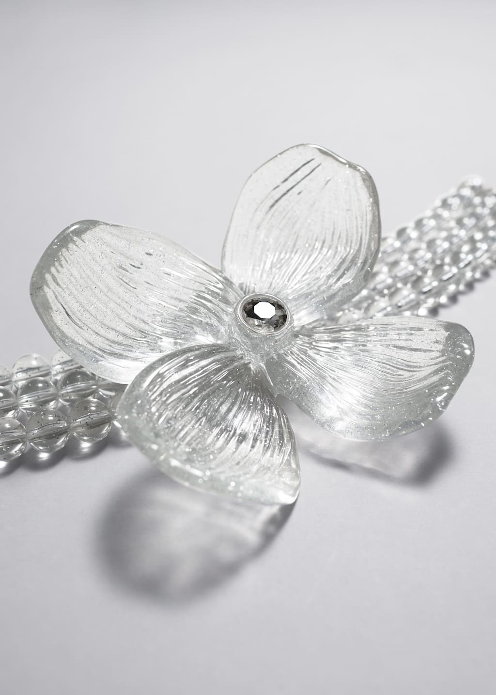 Glass Beaded Choker Necklace